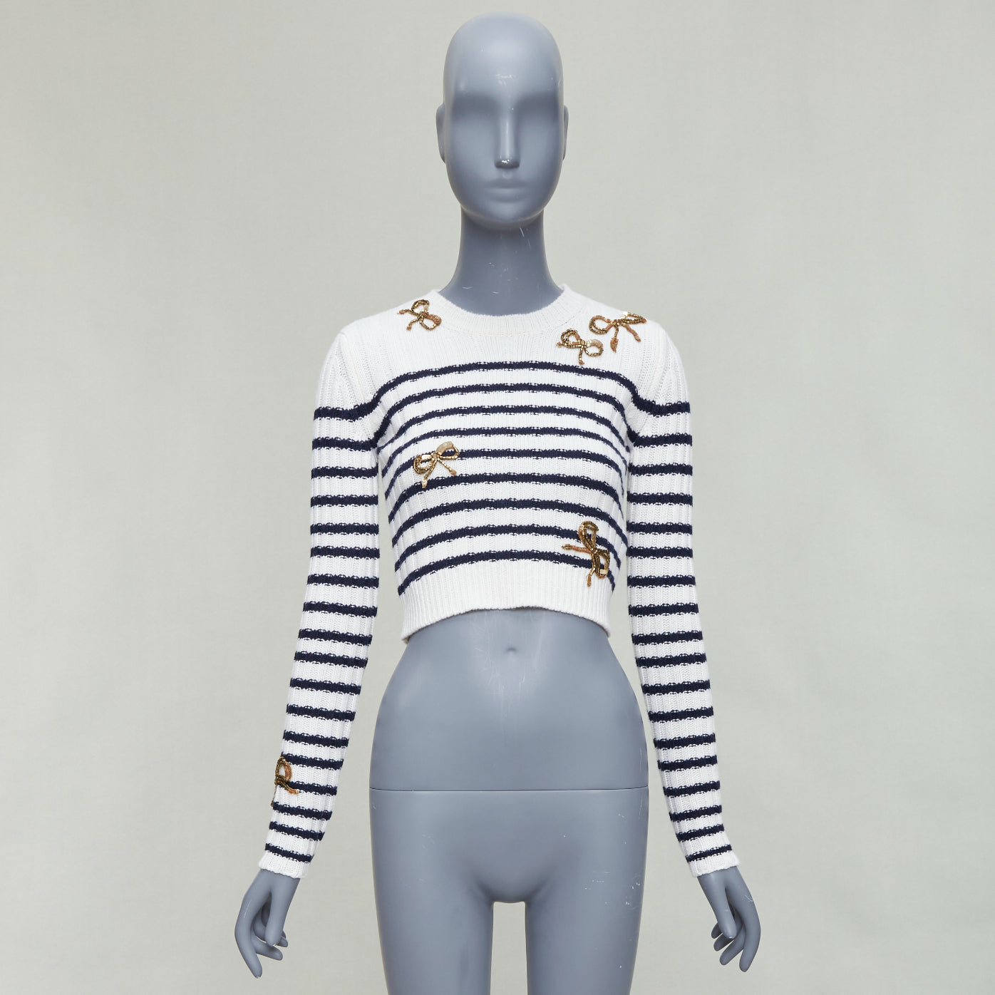 Valentino Garavani Sequin Ribbon Sweater - Image 11