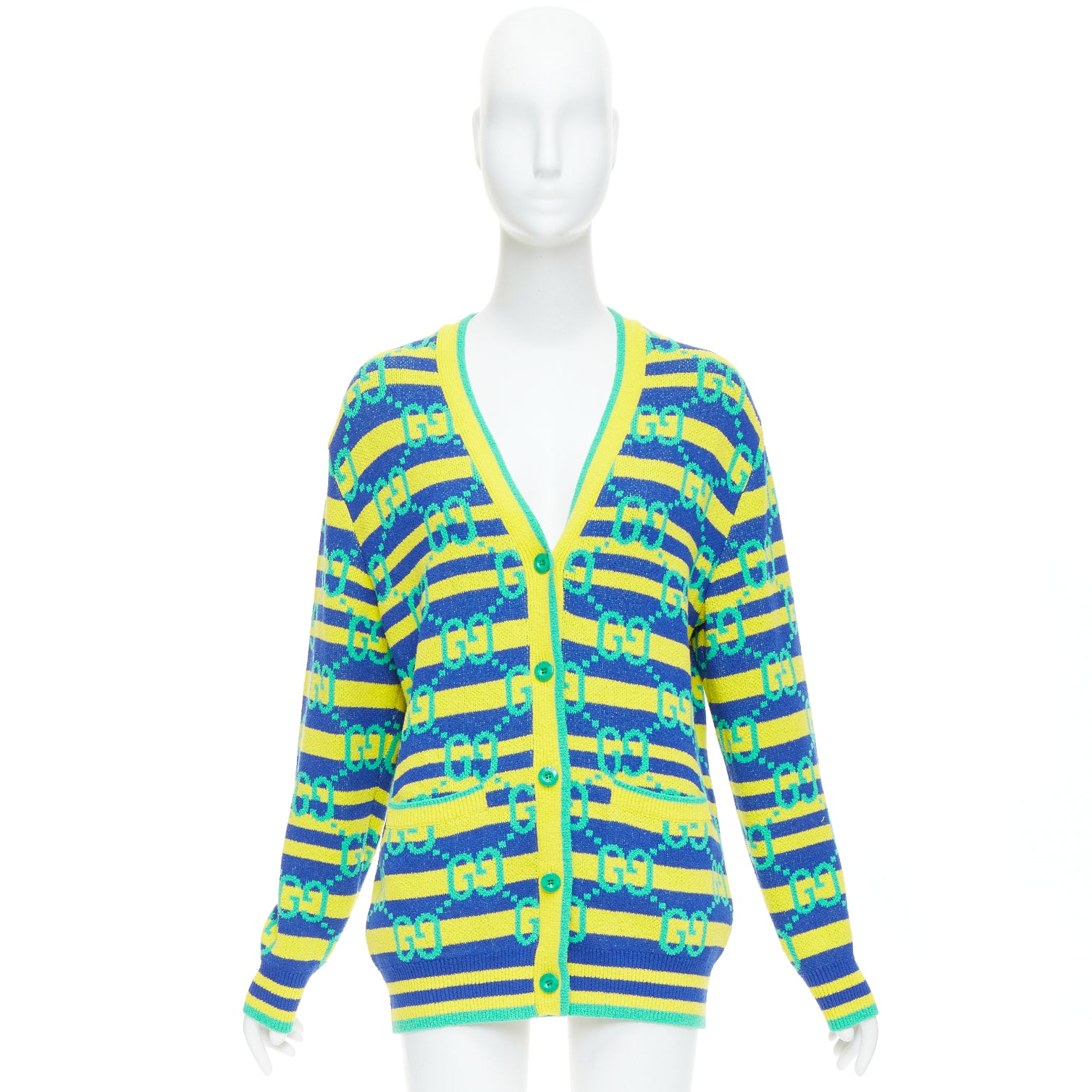 Gucci GG Stripe Cardigan - Image 12