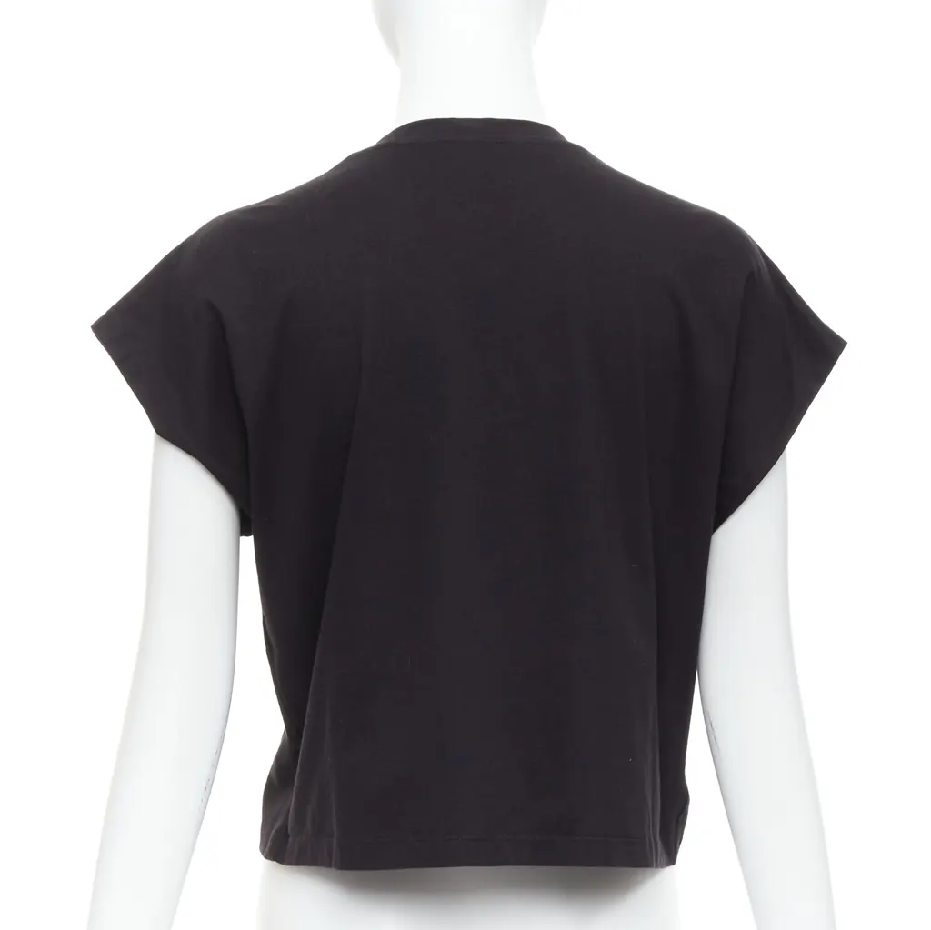 Balmain Pearl Bead Shirt Black Cotton Never worn - Box View