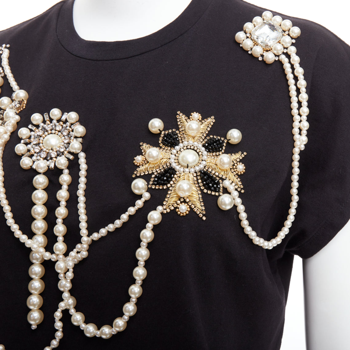 Balmain Pearl Bead Shirt - Detail 2