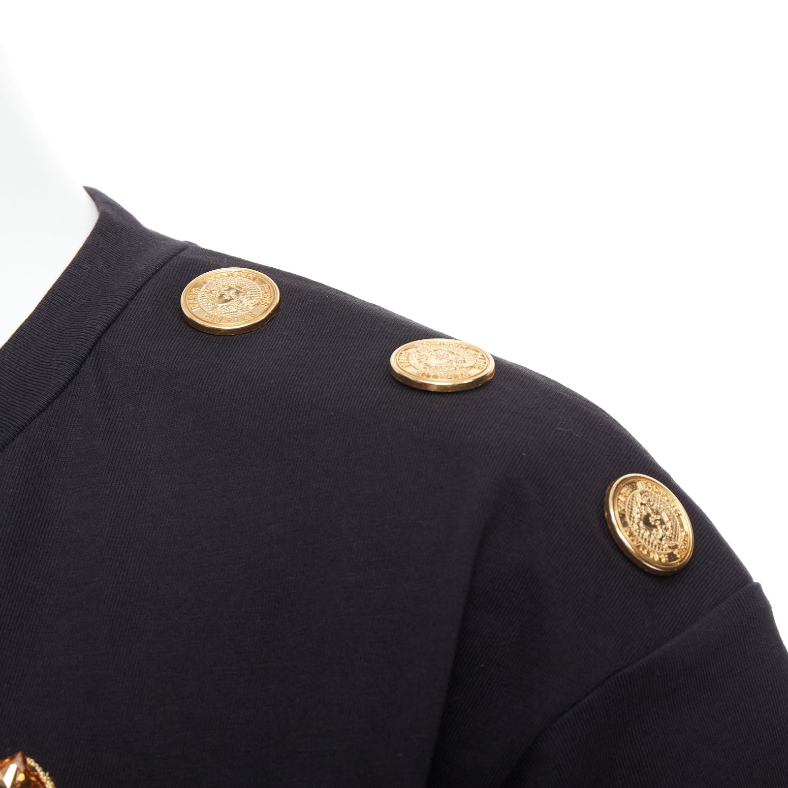 Balmain Chain Brooch Shirt - Detail 2