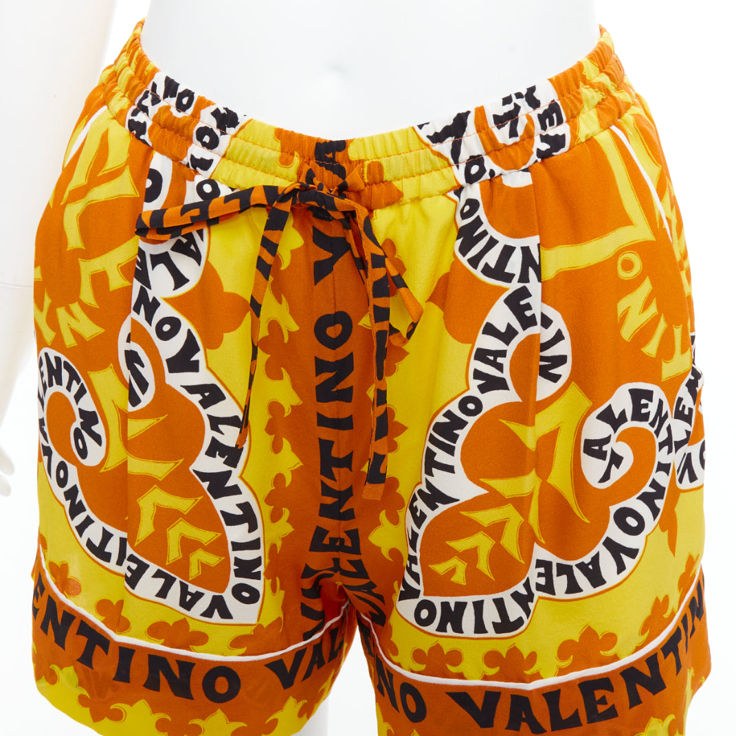 Valentino Garavani Bandana Silk Shorts - Detail 2