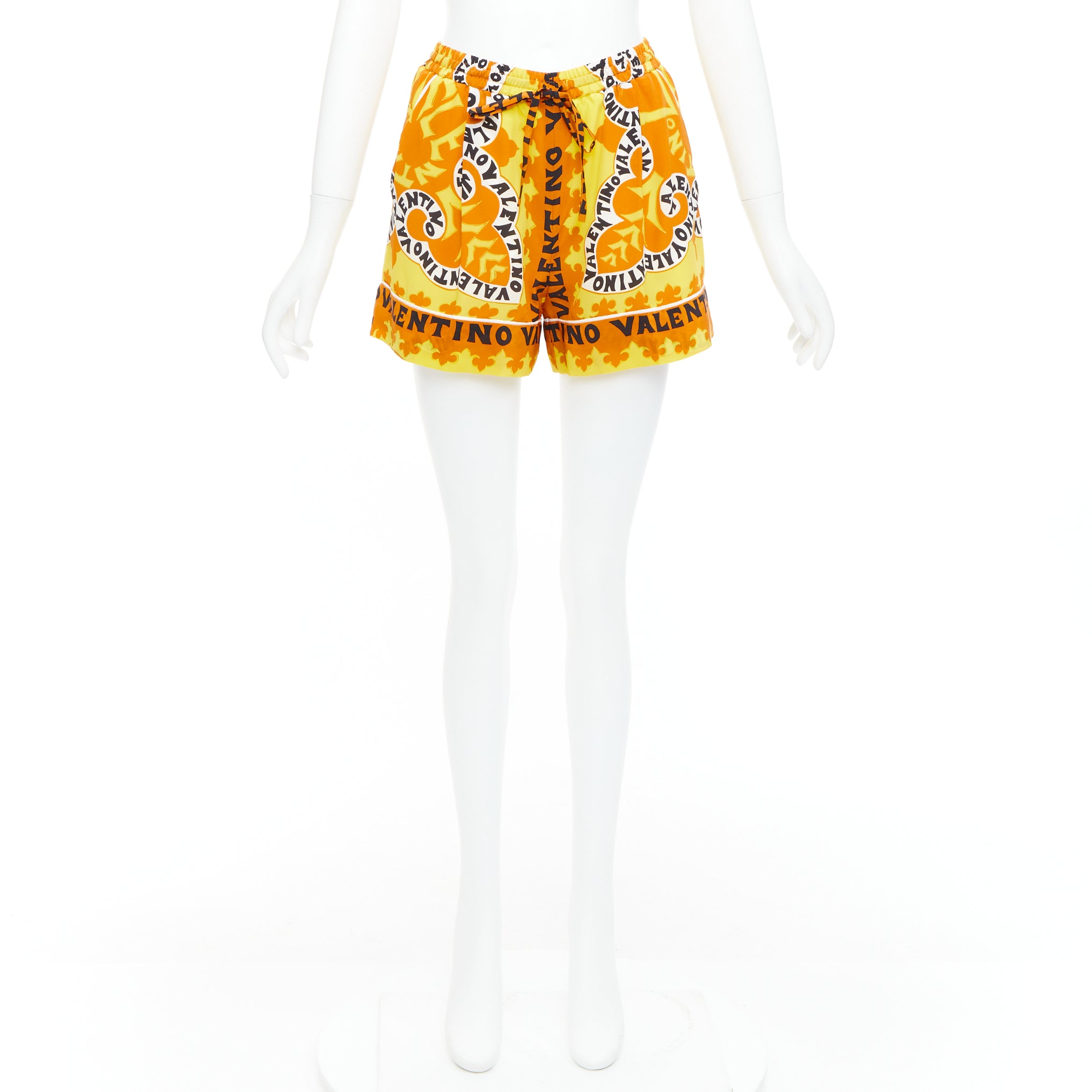 Valentino Garavani Bandana Silk Shorts - Image 11
