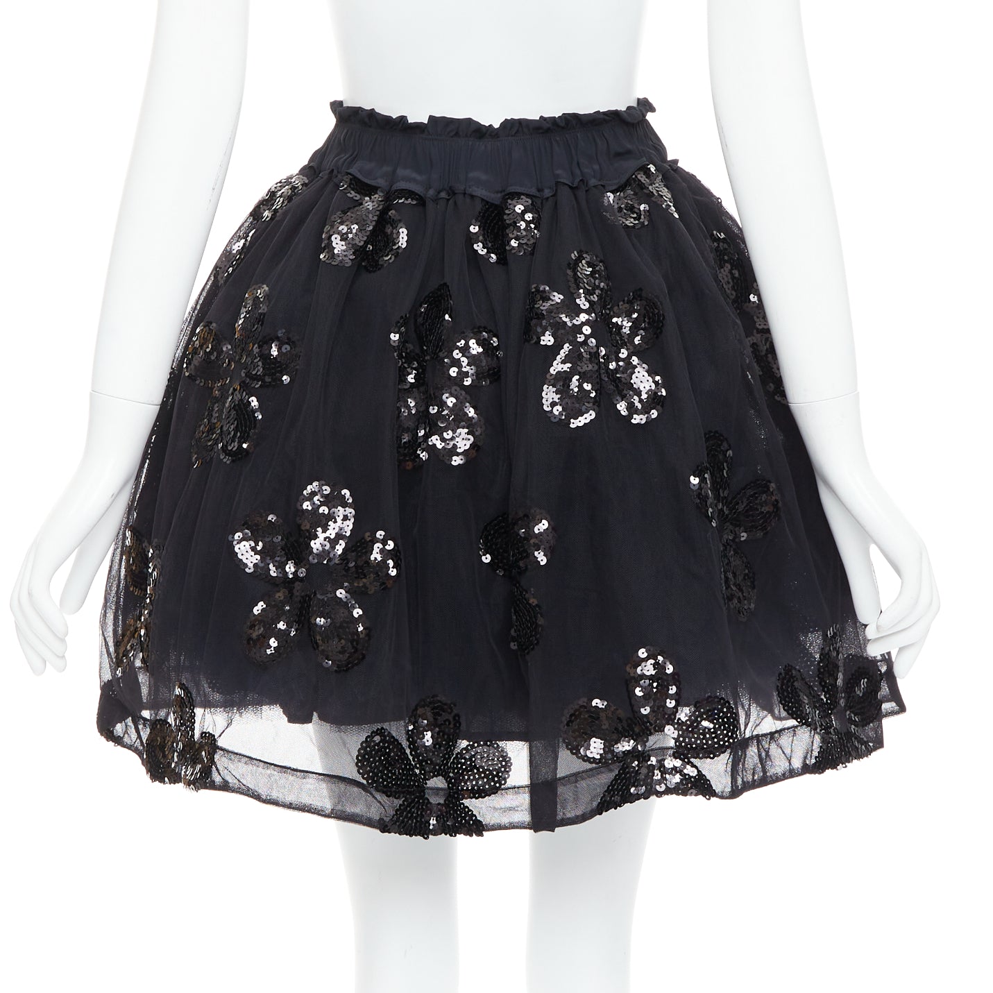 Simone Rocha Floral Tutu Skirt - Side view