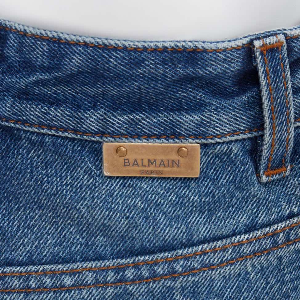 Balmain Coin Button Shorts - Detail 2