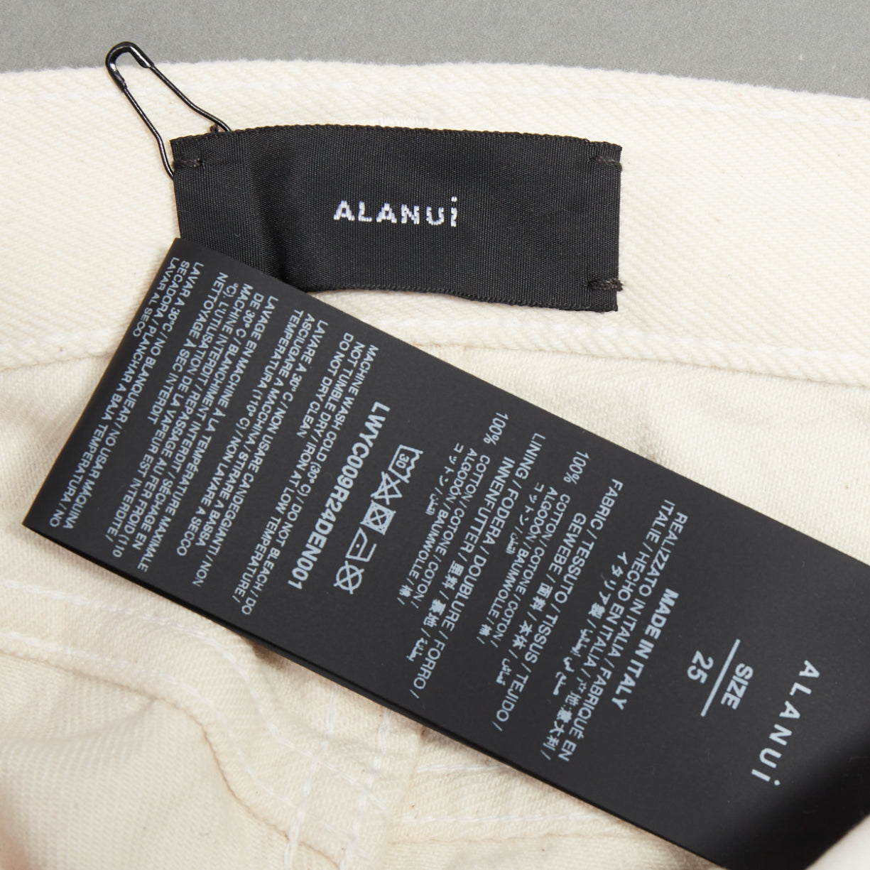 Alanui Ombre Denim Shorts - Image 10