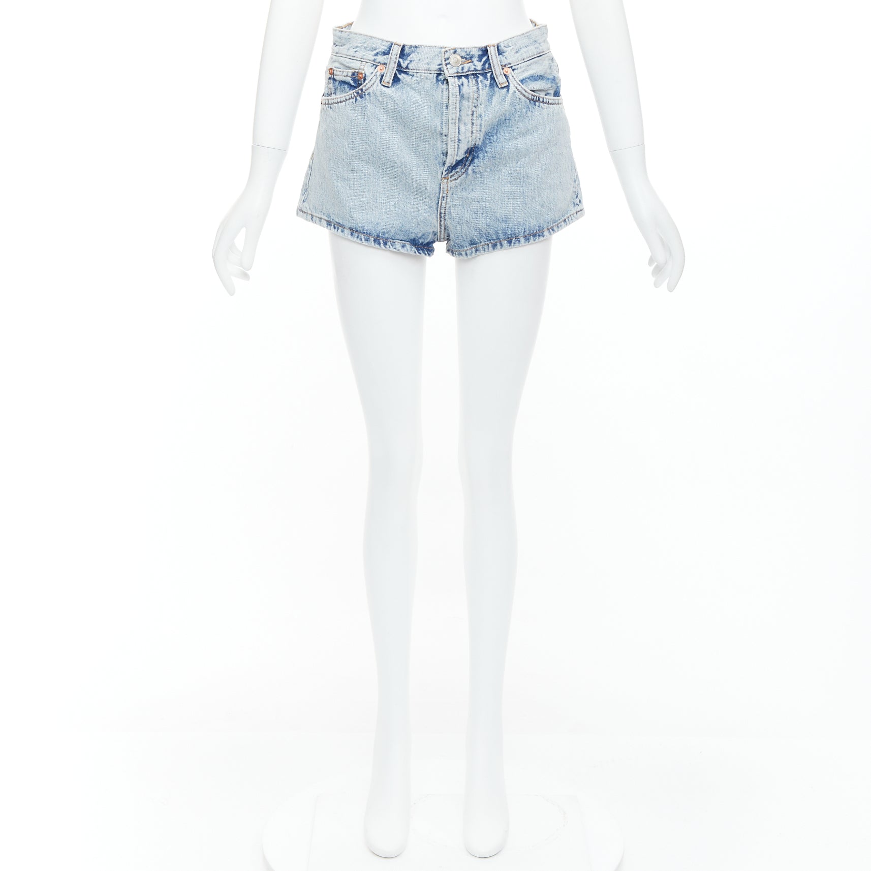 Wardrobe Nyc Leather Tag Shorts - Image 11