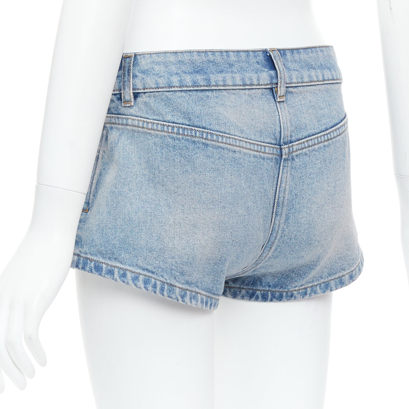 Courreges Pocket Micro Shorts - Detail 1