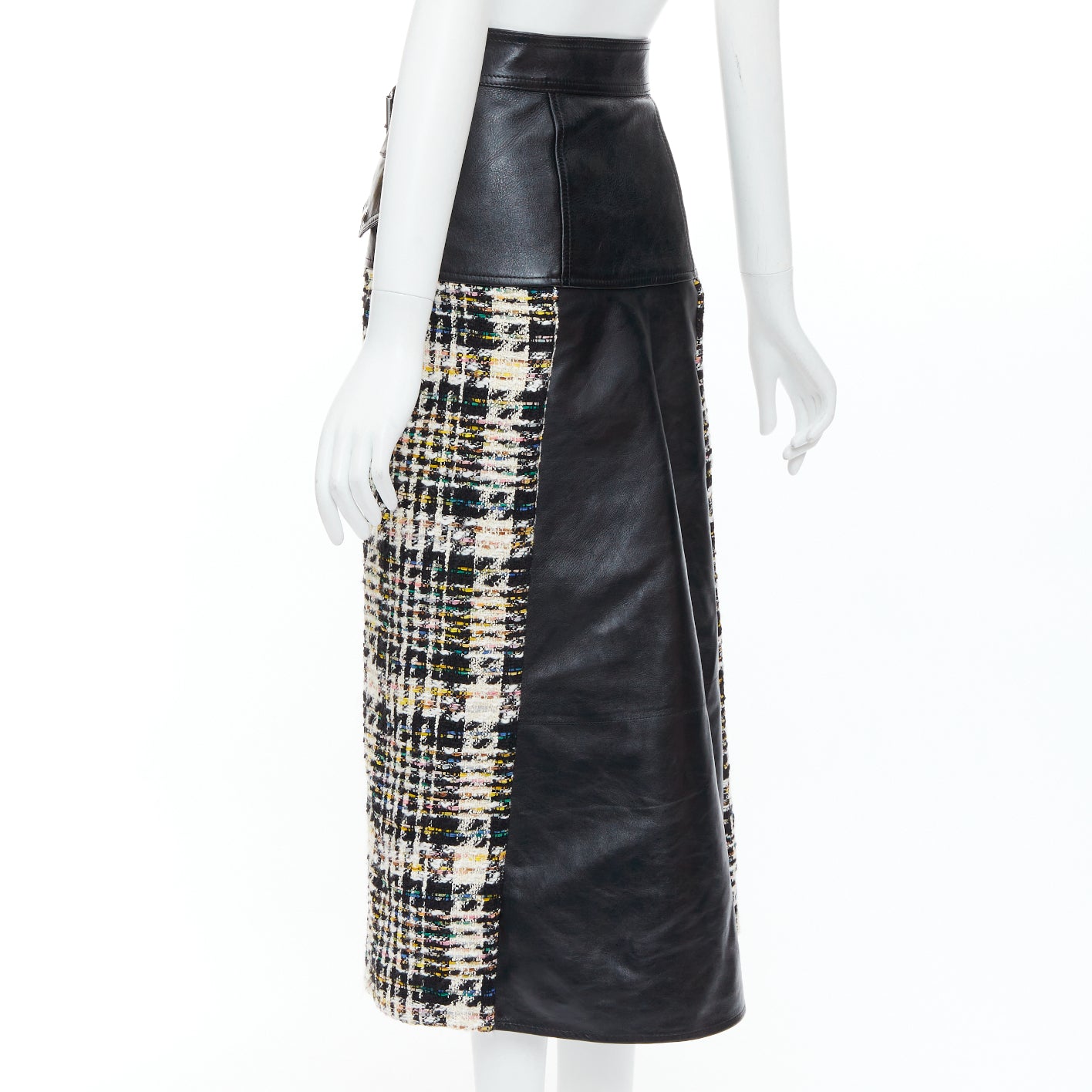 Alexander Mcqueen Deconstructed Biker Skirt - Detail 1