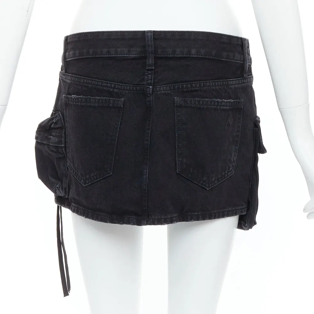 ATTICO Fay Black Cotton Never worn - Box View
