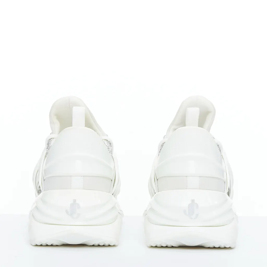 Jimmy Choo Cosmos White Rubber Never worn - Box View
