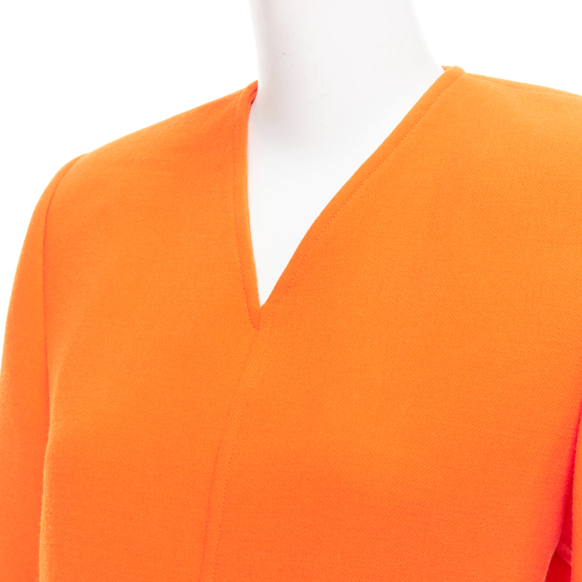 Saint Laurent Orange Power Dress - Detail 2