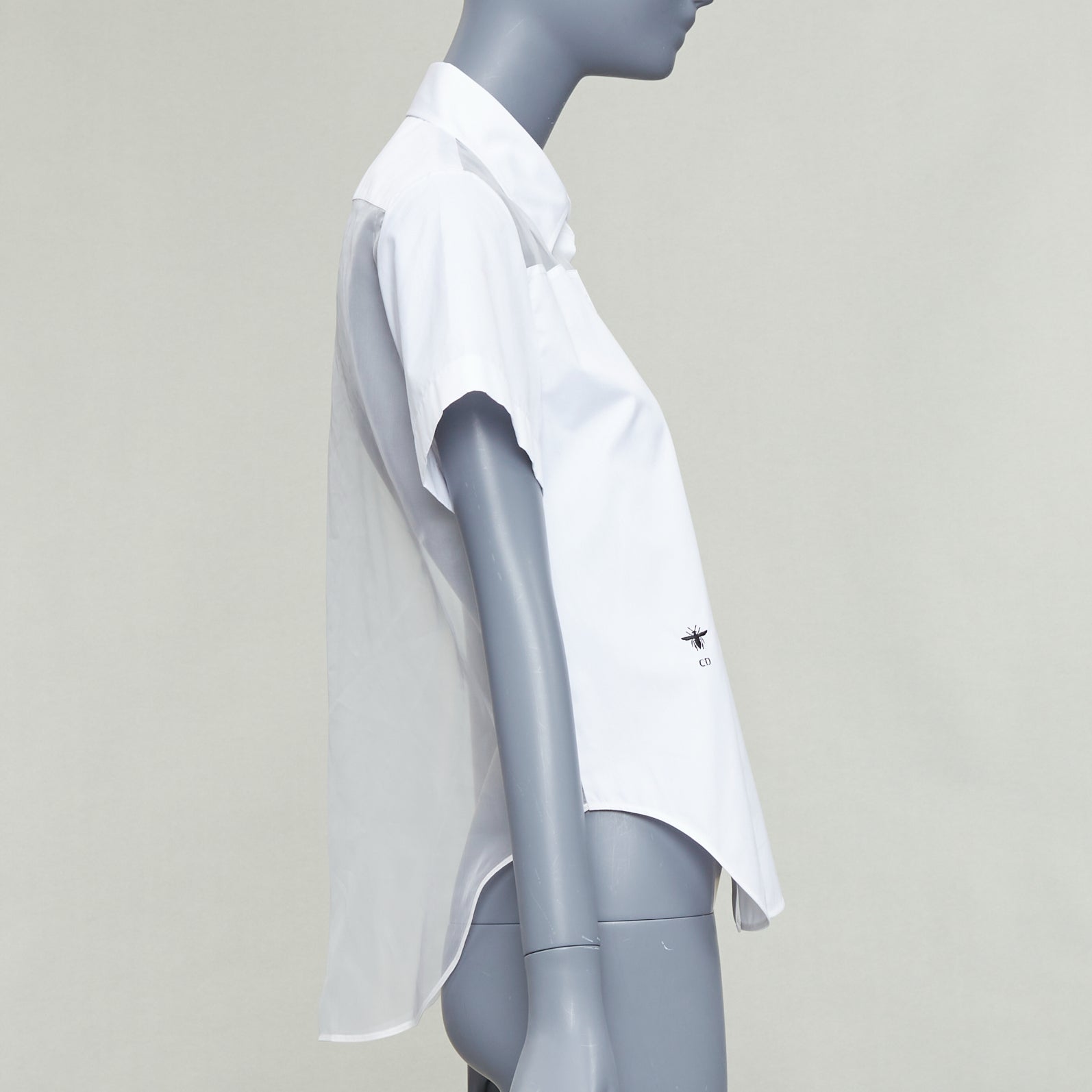 Dior Sheer Panel Shirt - 4