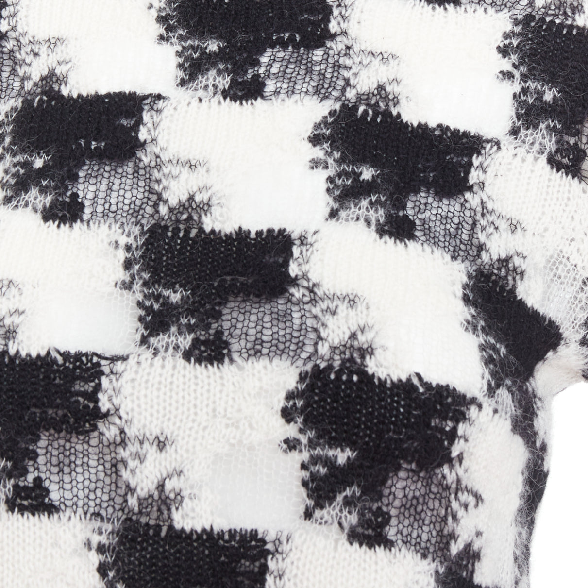 Dior Check Sheer Turtleneck - Detail 2