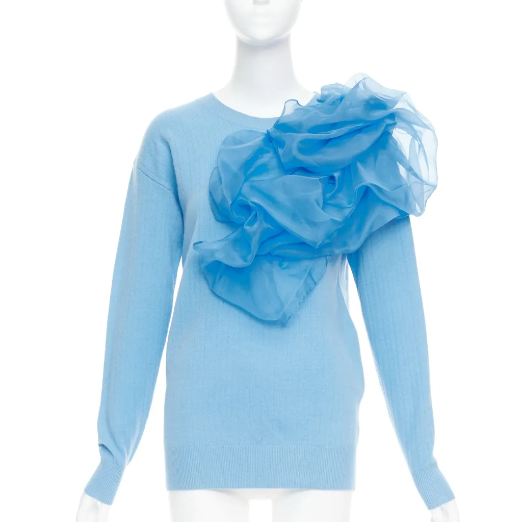 Sies Marjan Awa Blue Wool Very good - Front View