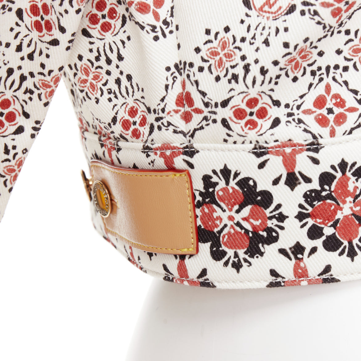 Louis Vuitton Floral Denim Jacket - Back view