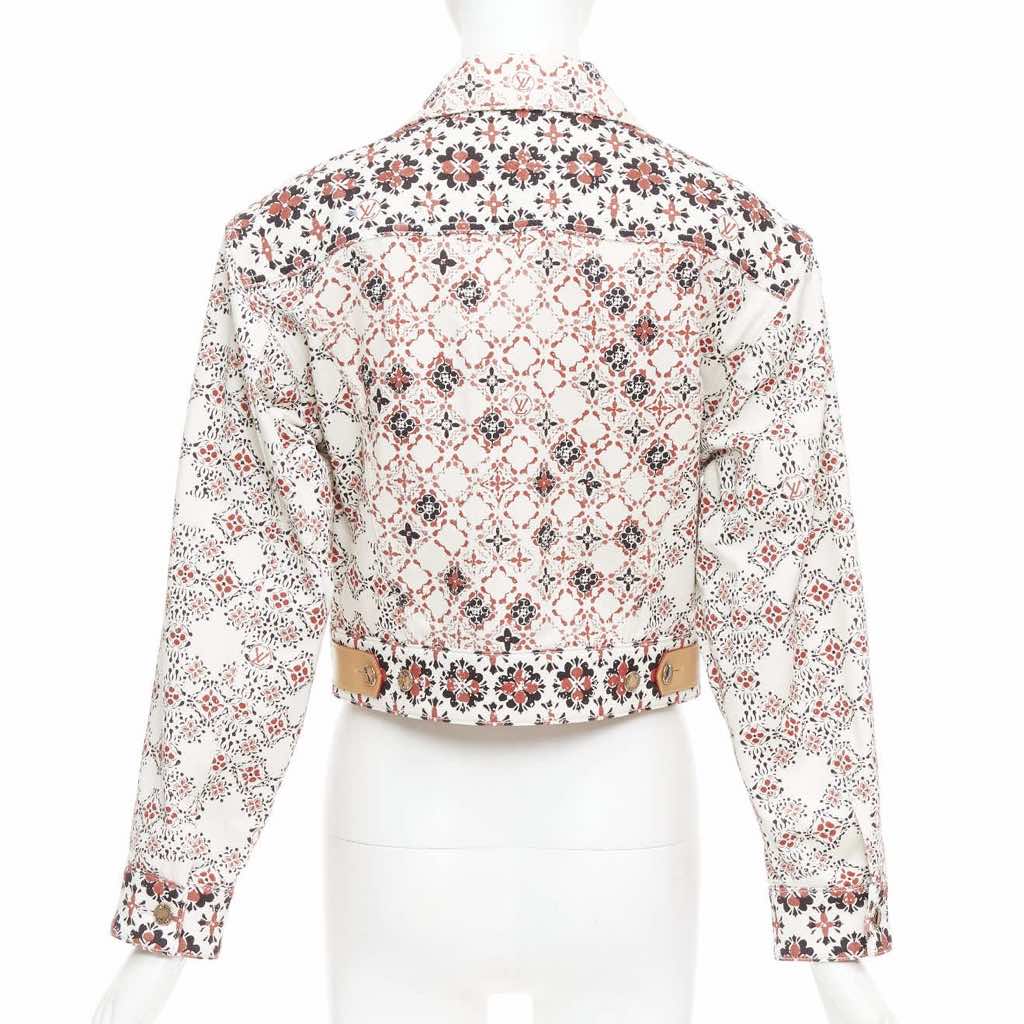 Louis Vuitton Floral Denim Jacket - Side view