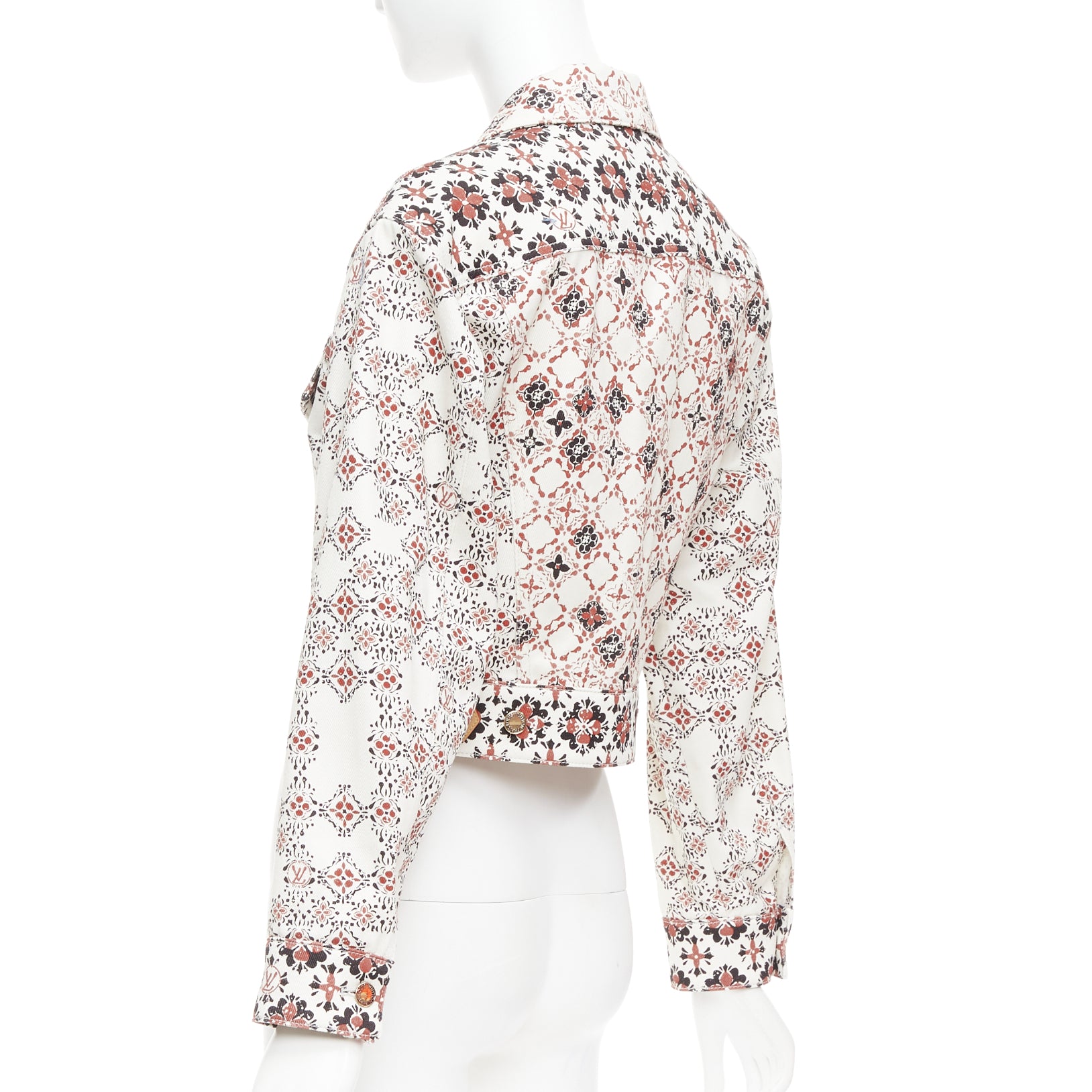 Louis Vuitton Floral Denim Jacket - Detail 1