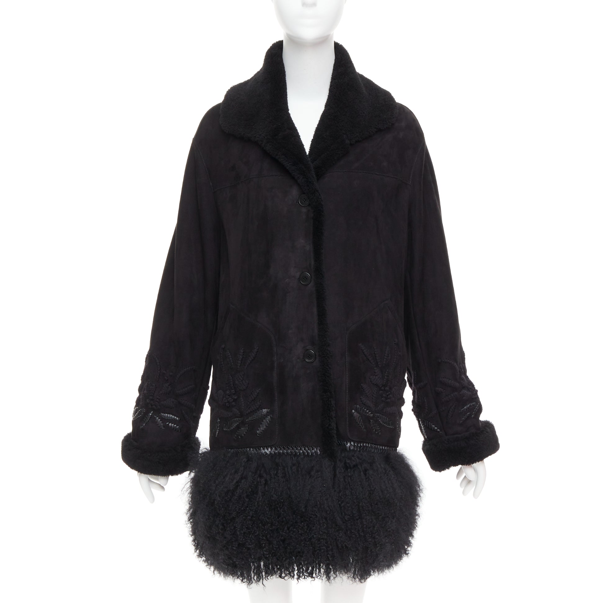 Ermanno Scervino Sheep shearling coat - Image 6