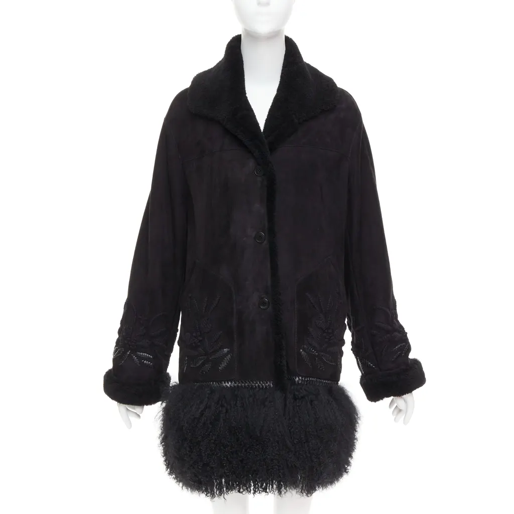 Ermanno Scervino D450D711LRSHMNFP Black Fur Very good - Inside View