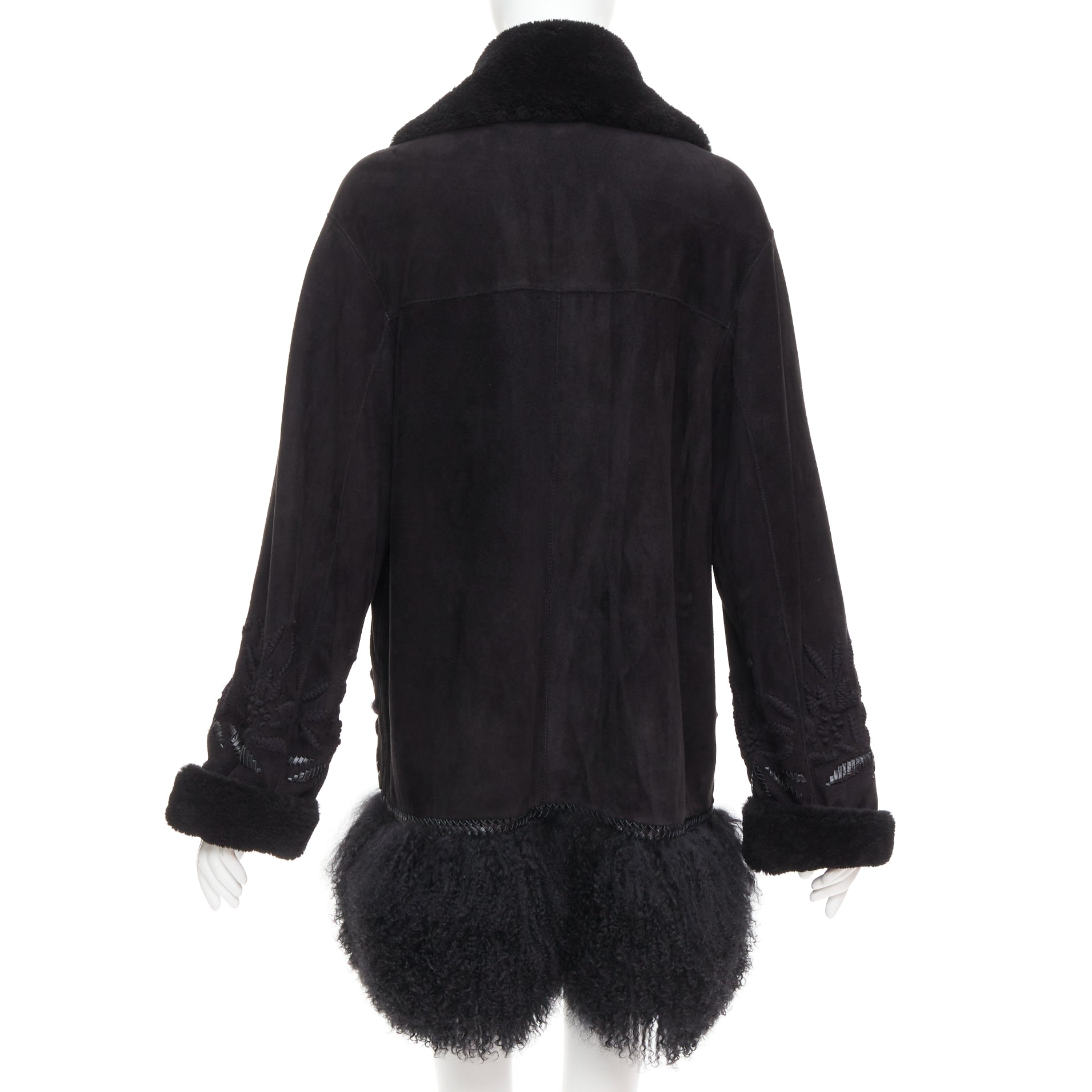 Ermanno Scervino Sheep shearling coat - Detail 1