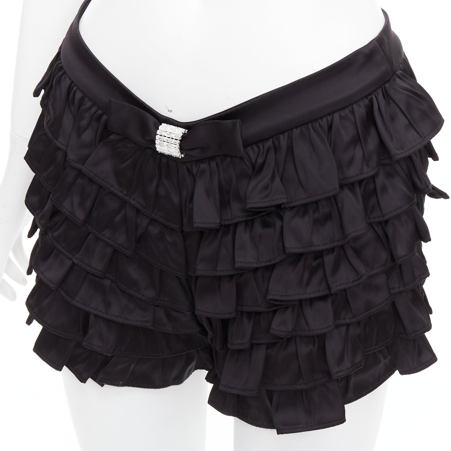 Shushu Tong Ruffle Bow Shorts - Back view