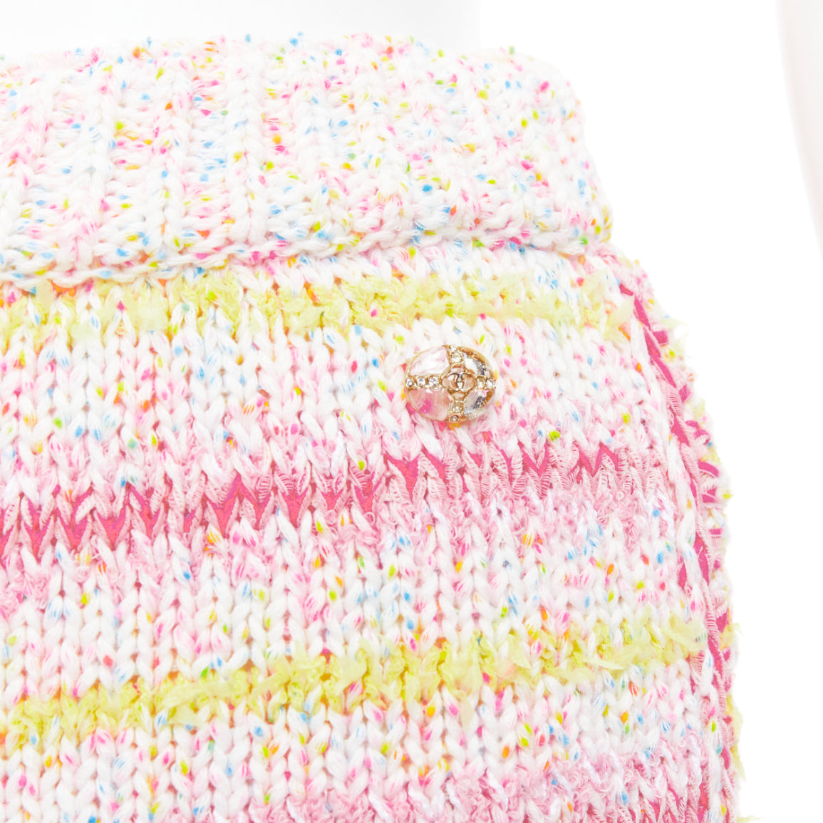 Chanel CC Knit Shorts - Back view