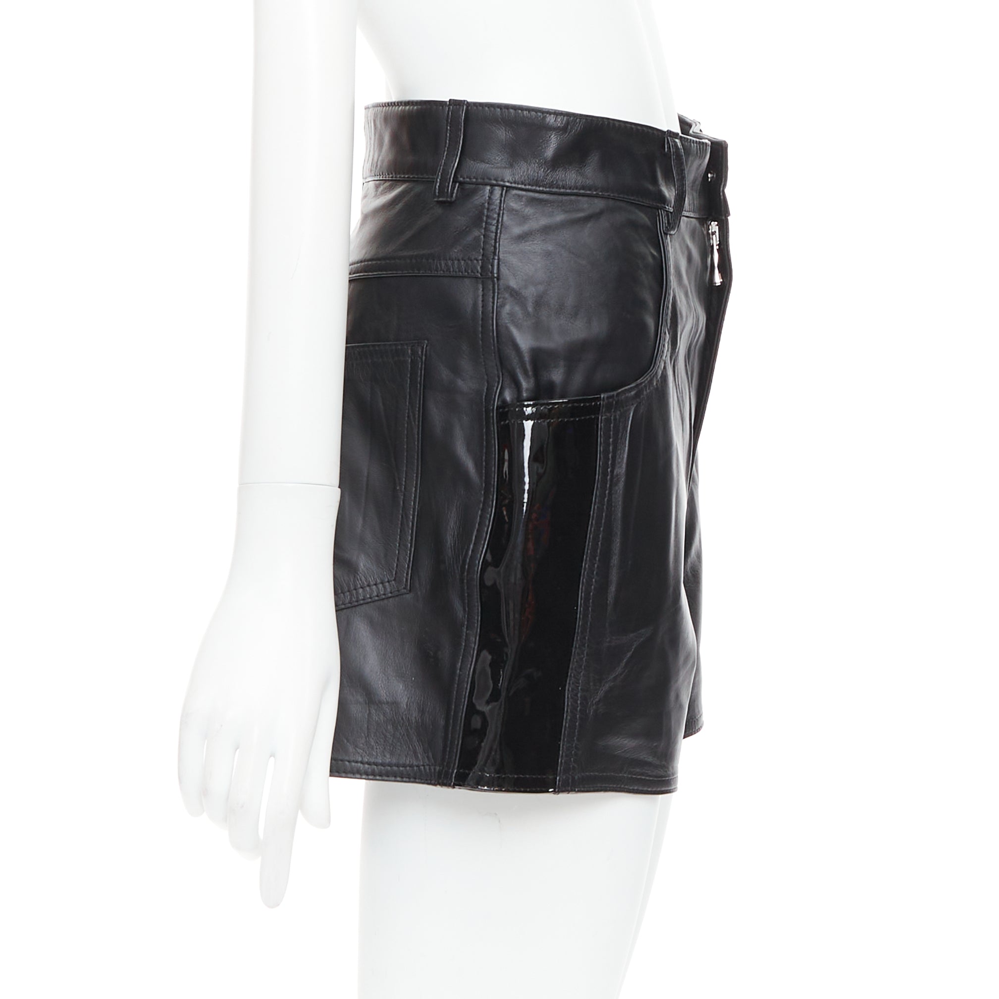 Manokhi Patent Leather Shorts - 4
