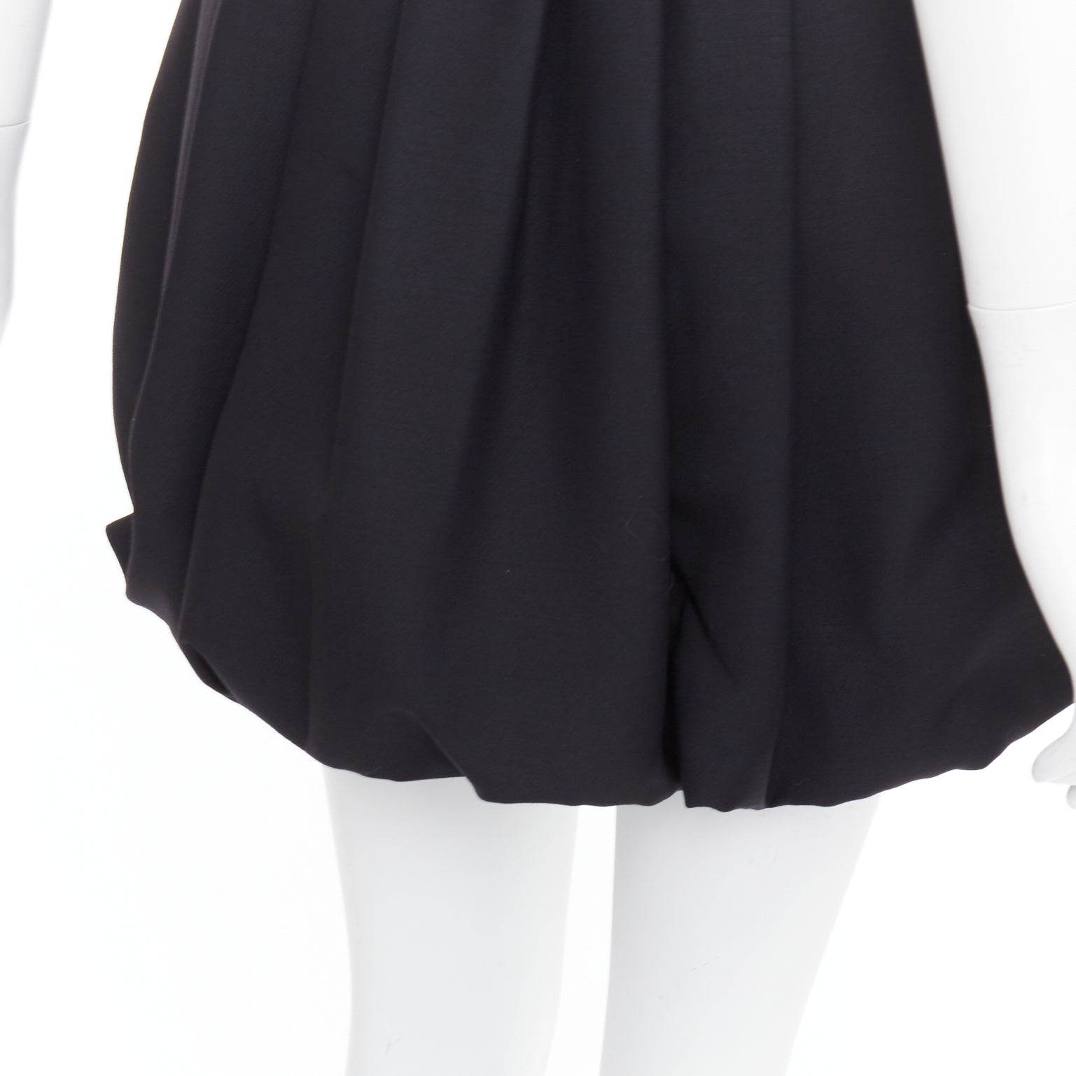 Valentino Bubble Crepe Skirt - Back view