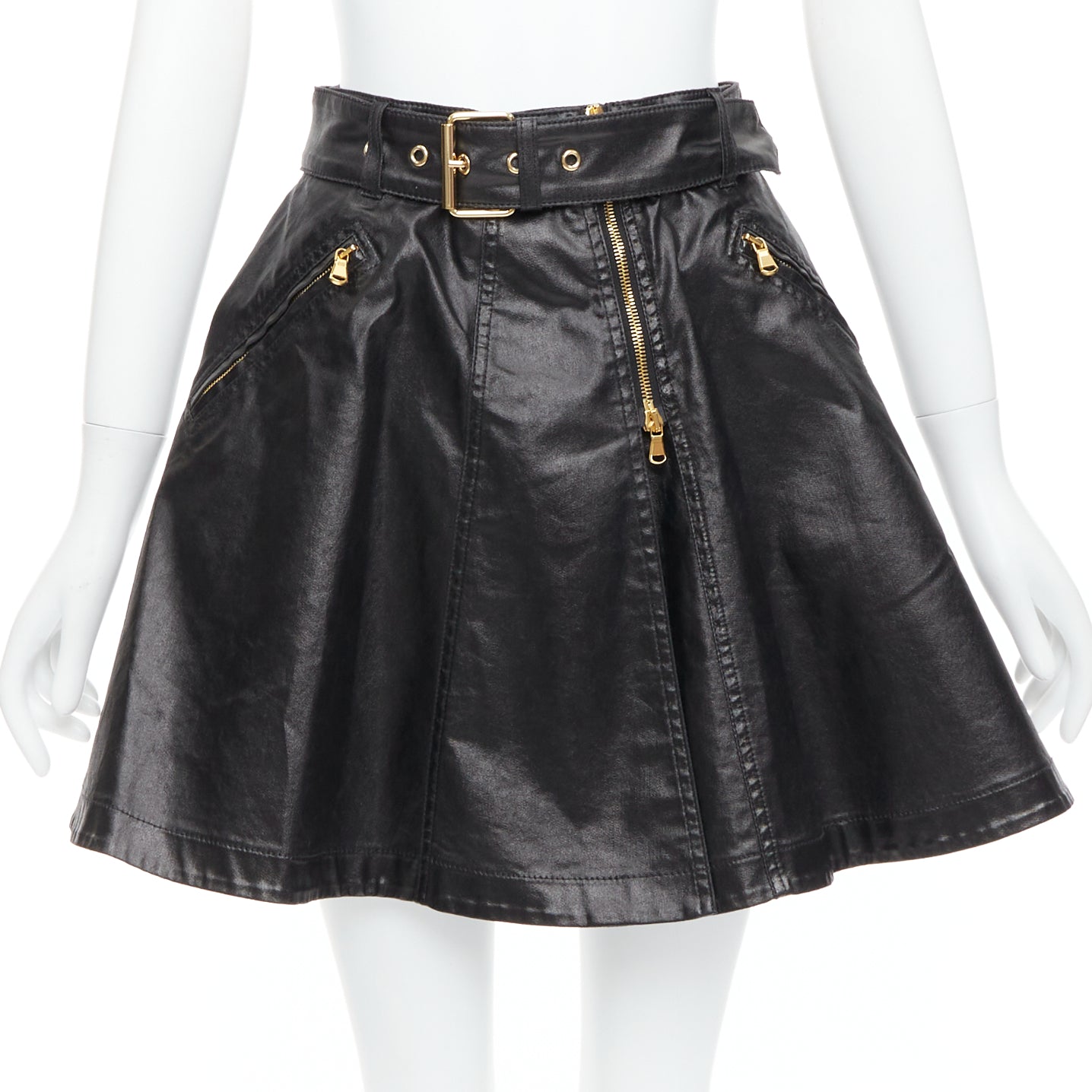 Moschino Biker Skater Skirt
