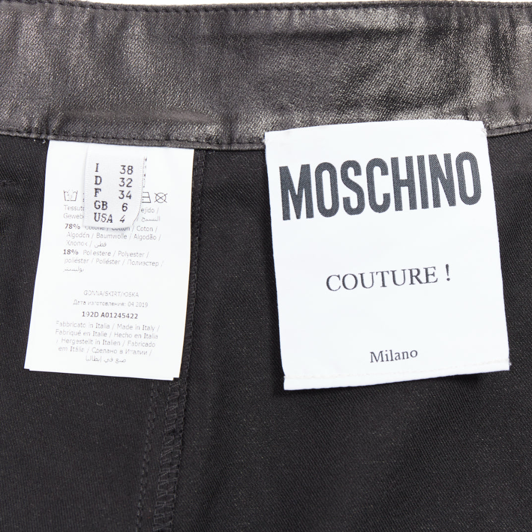 Moschino Biker Skater Skirt - Image 10