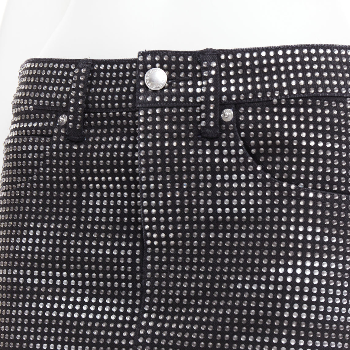 Alexander Wang Crystal Mini Skirt - Detail 2