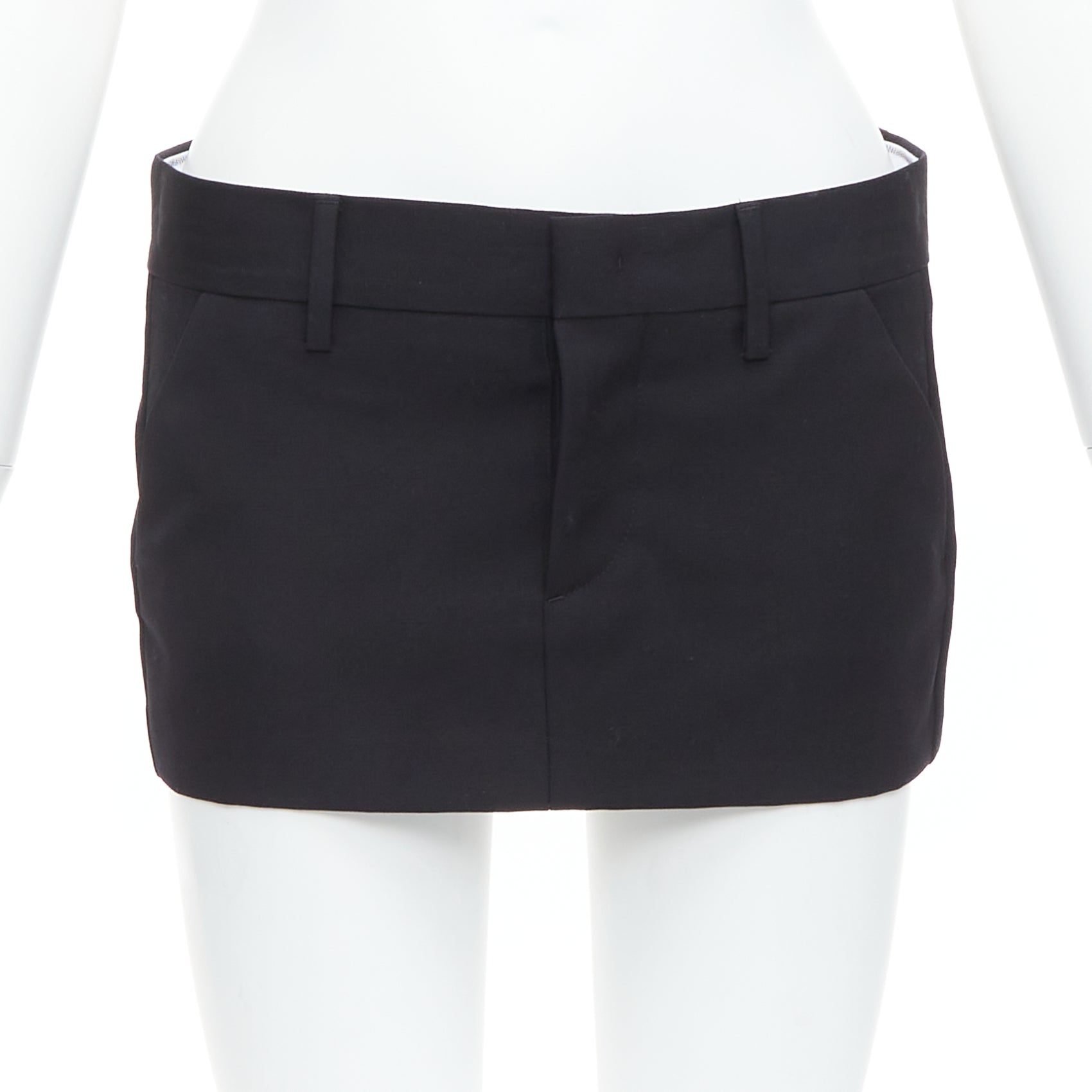 Dsquared2 Micro Wool Skirt