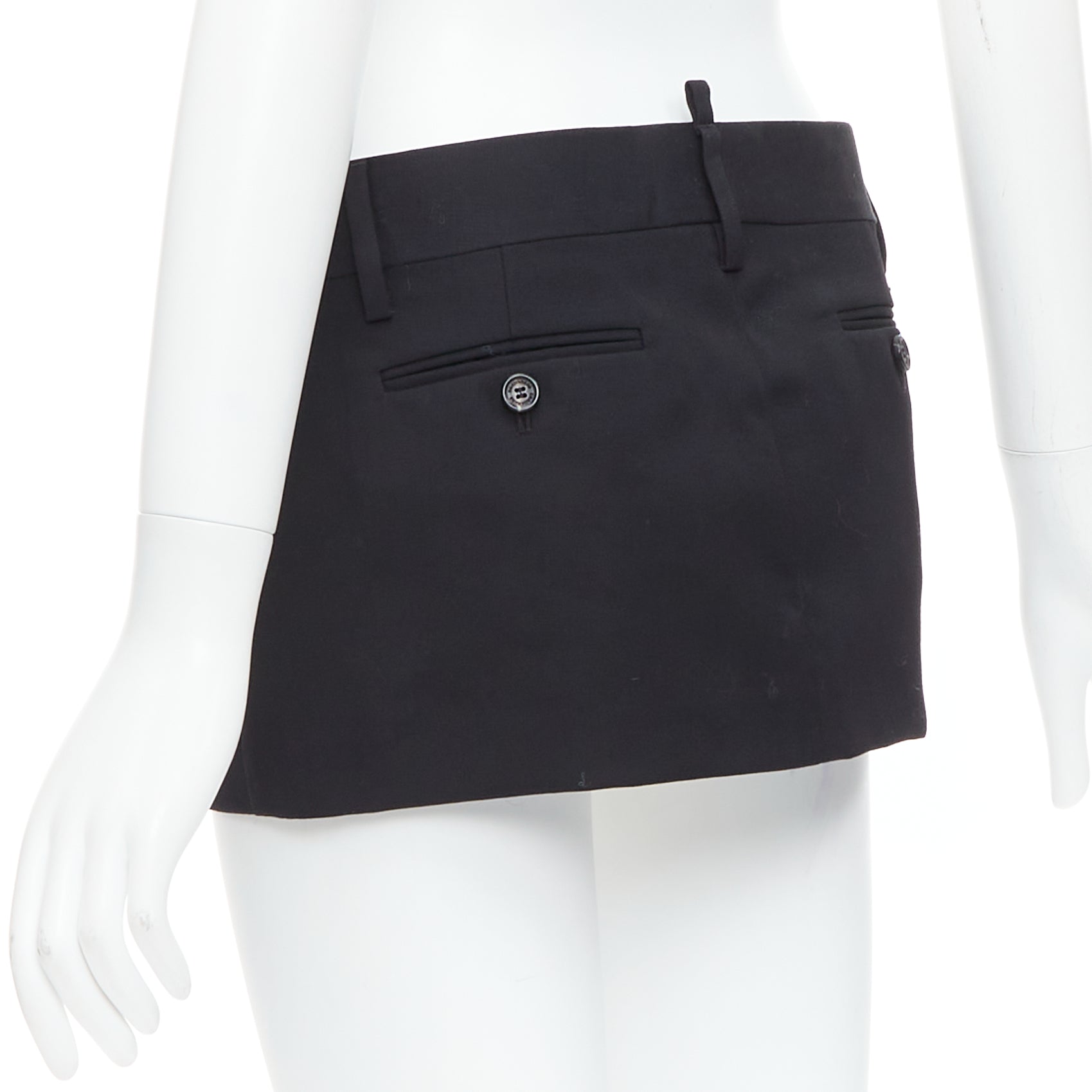 Dsquared2 Micro Wool Skirt - Detail 1