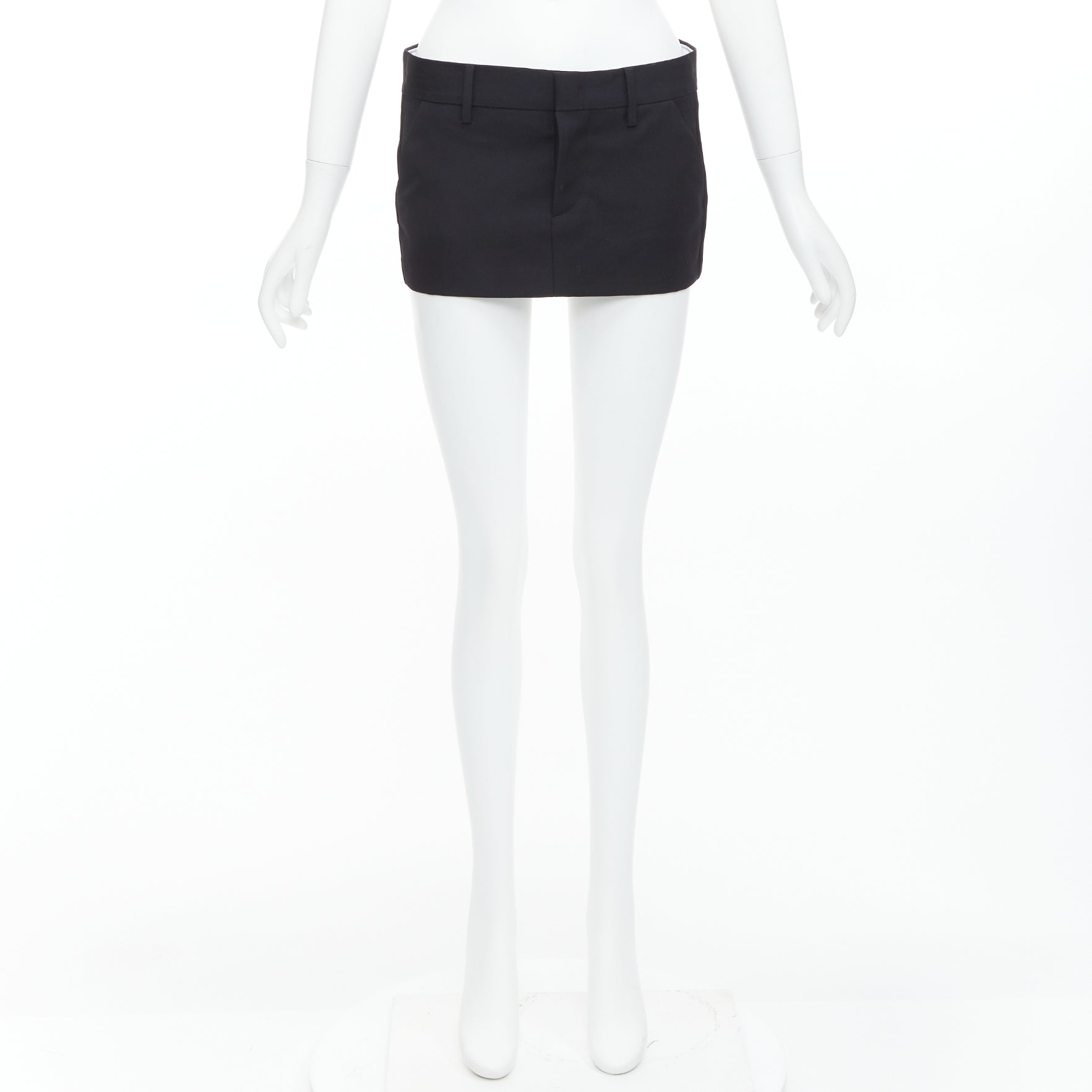 Dsquared2 Micro Wool Skirt - Image 11