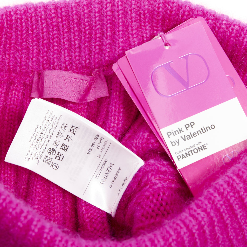 Valentino Pink Rhinestone Skirt - Image 10