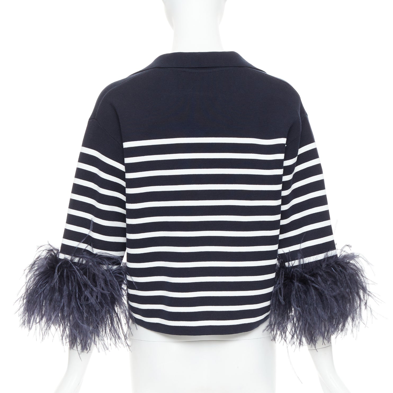 Valentino Feather Polo Top - Side view