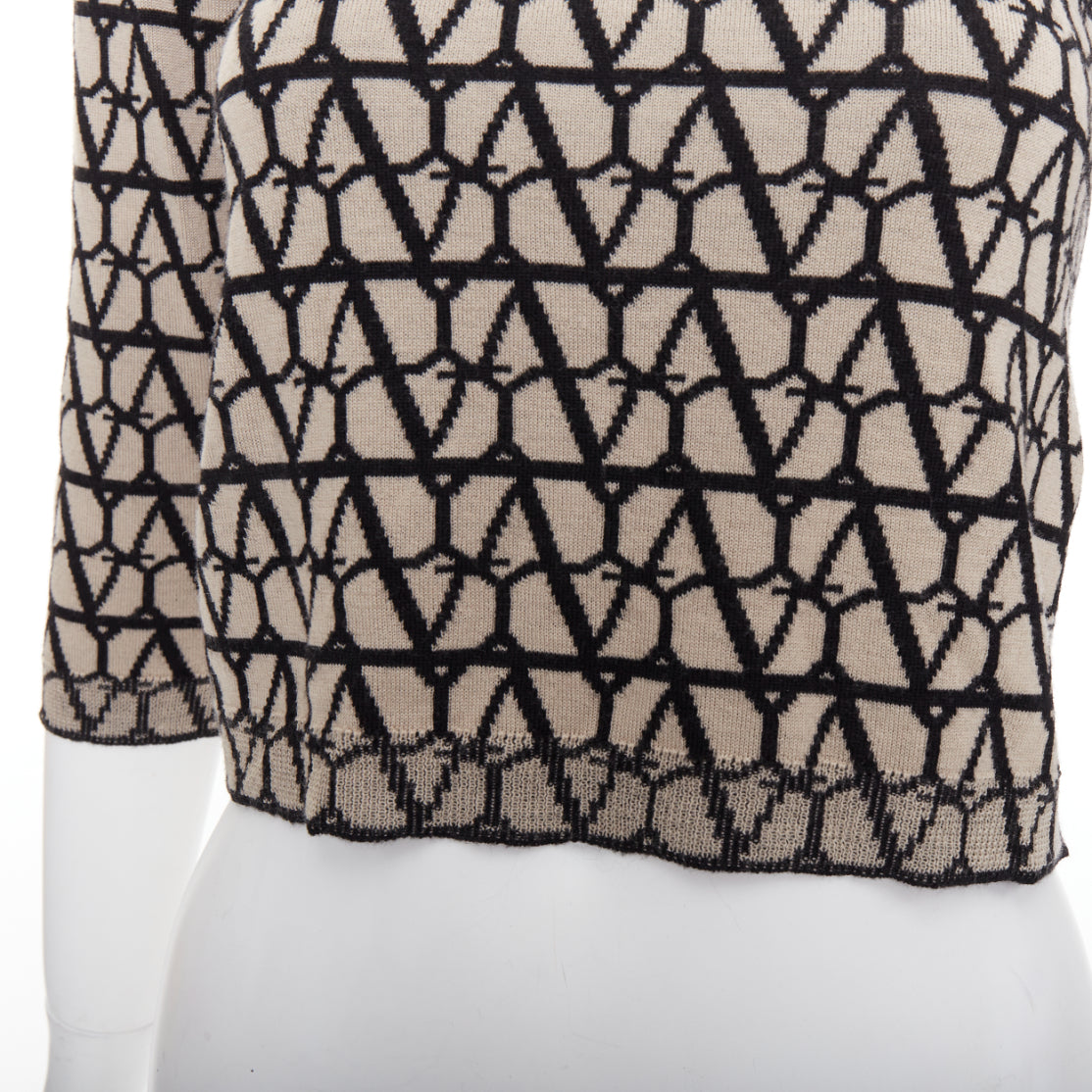 Valentino Iconographe Crop Sweater - Detail 2