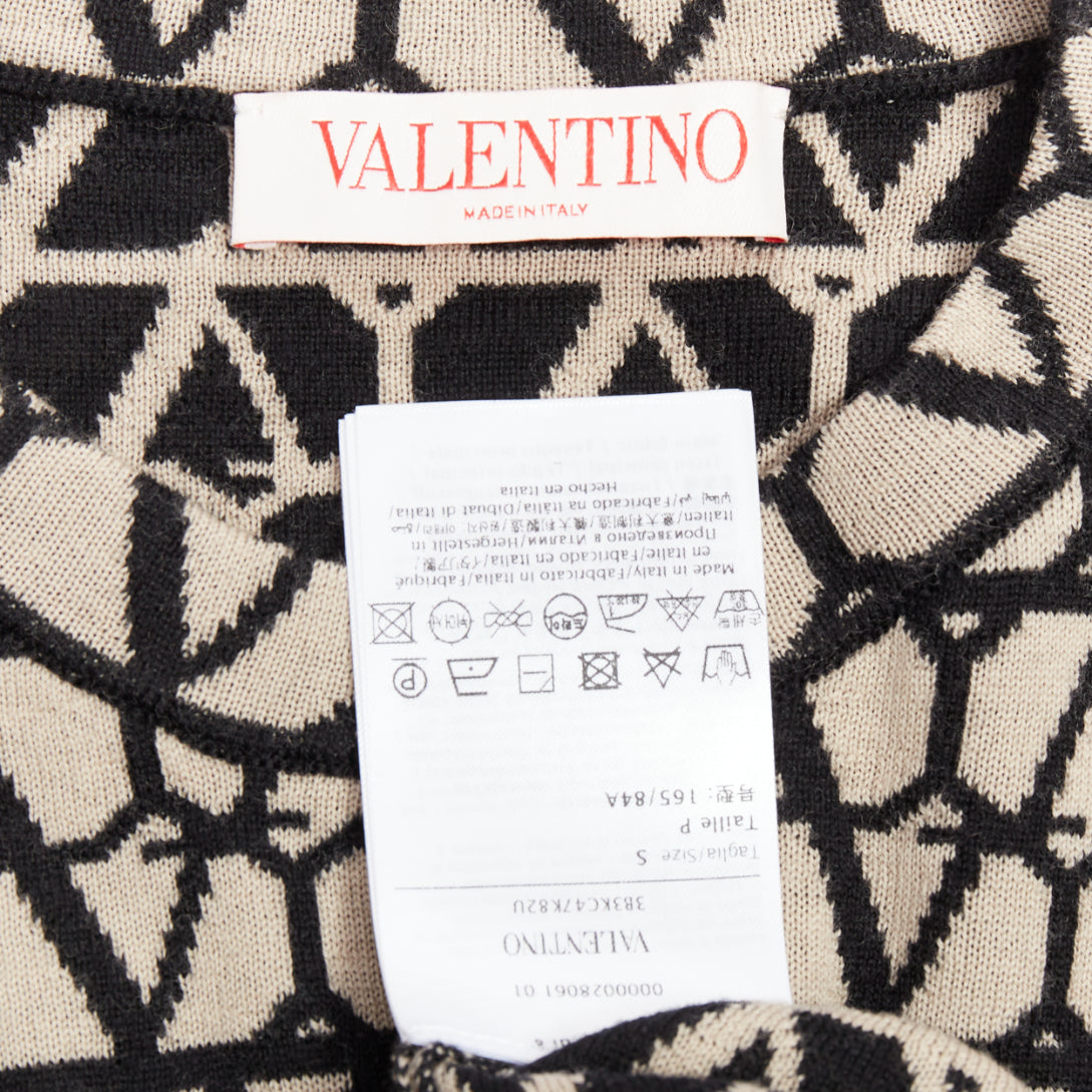 Valentino Iconographe Crop Sweater - Image 10
