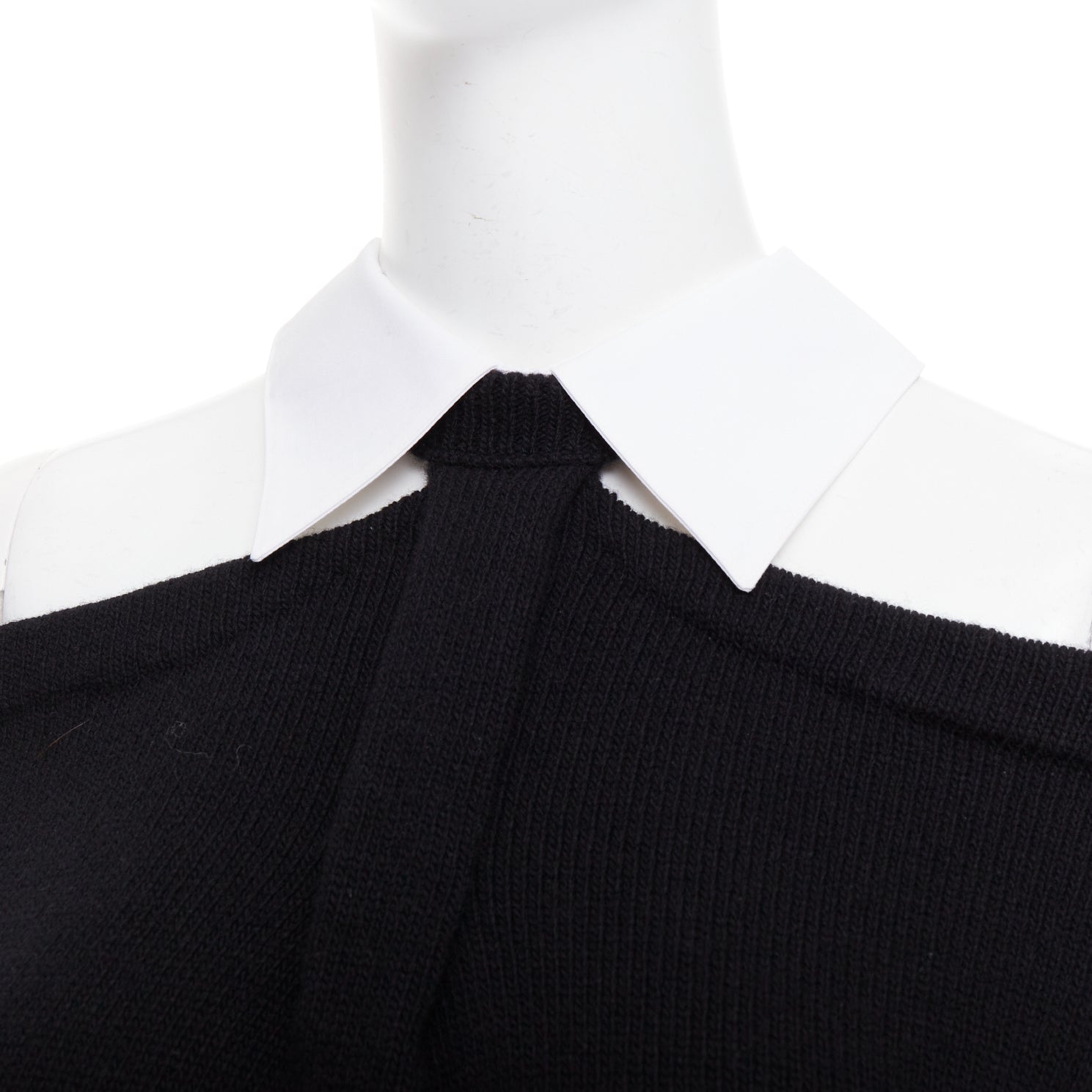 Valentino Cold Shoulder Sweater - Back view