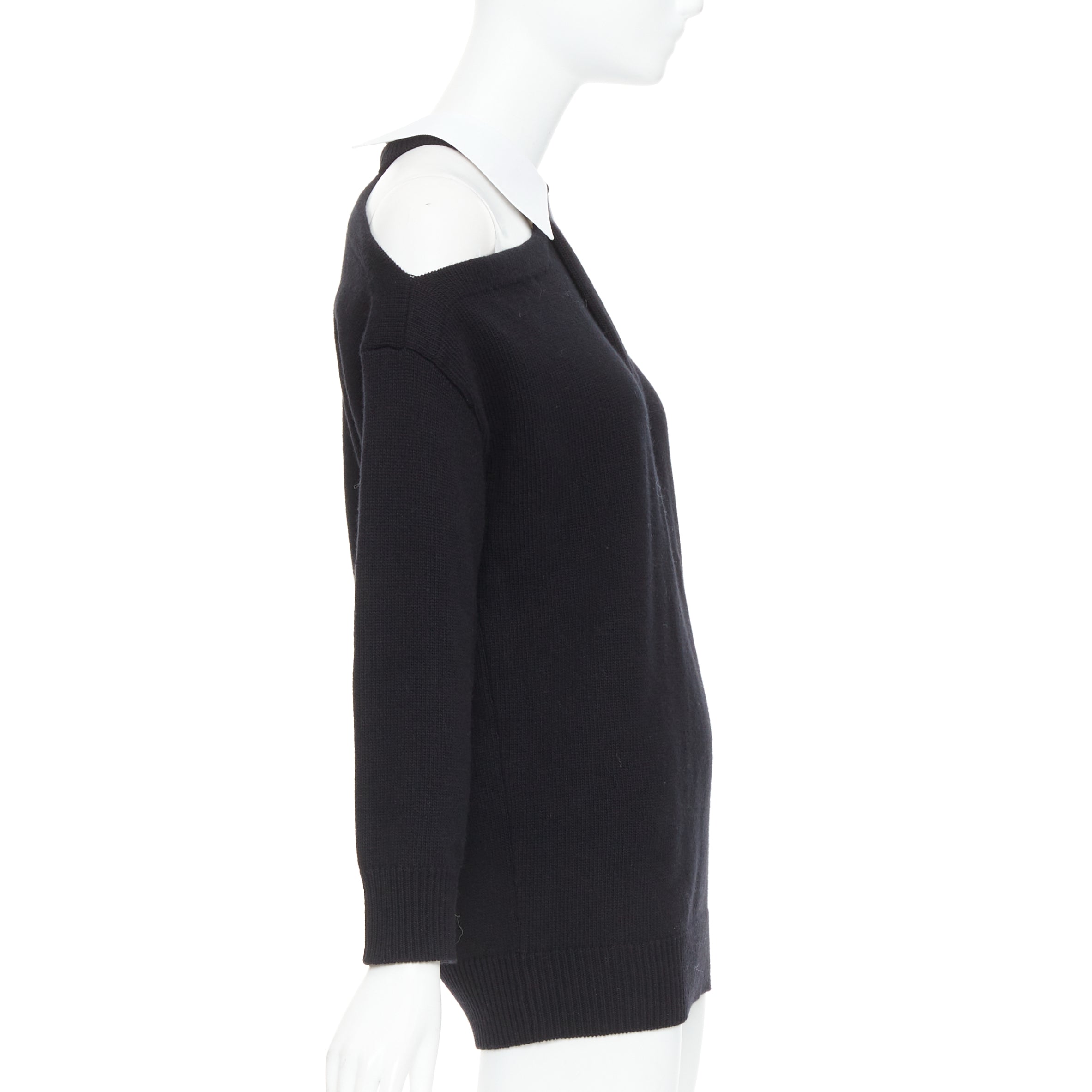 Valentino Cold Shoulder Sweater - 4