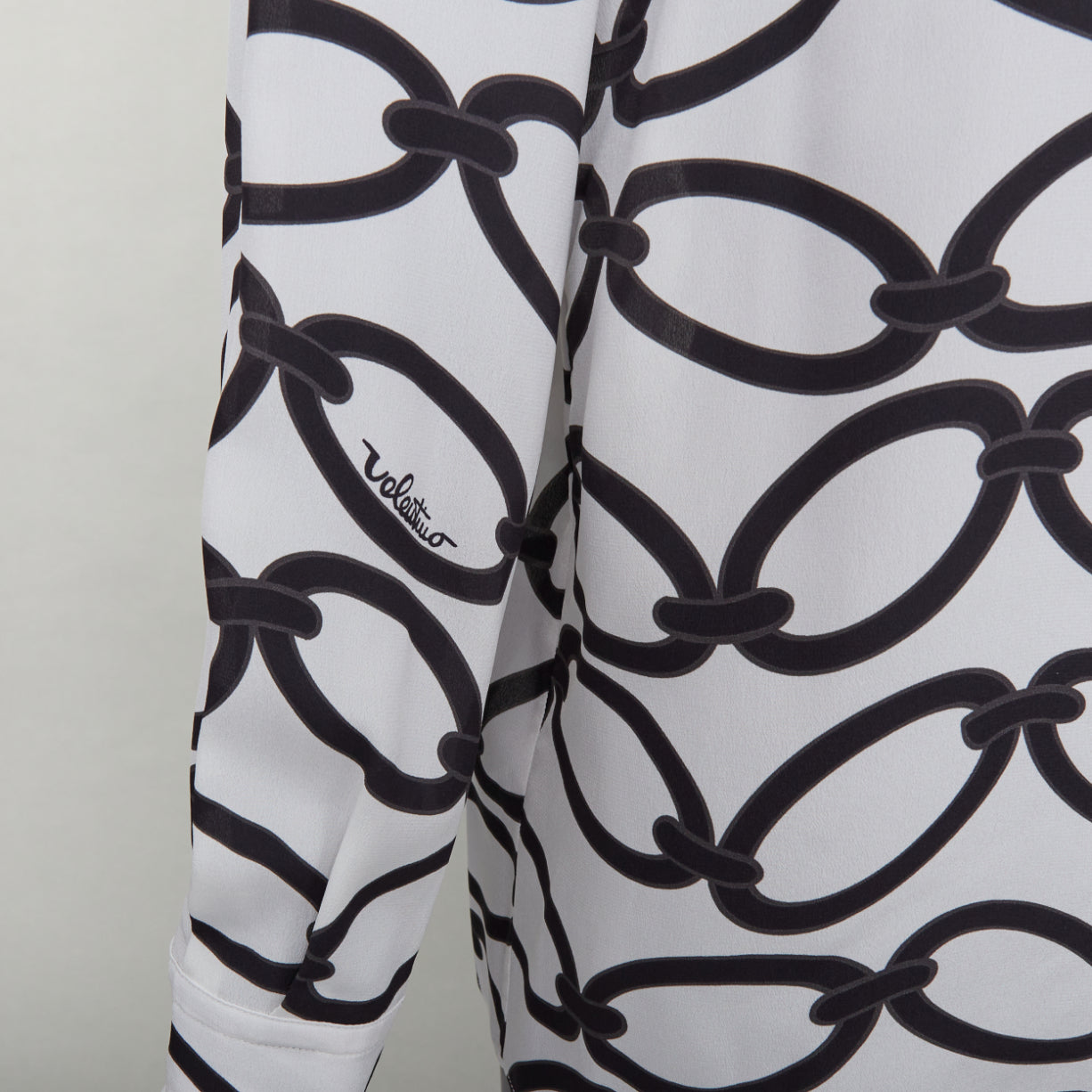 Valentino Chain Silk Blouse - Detail 2