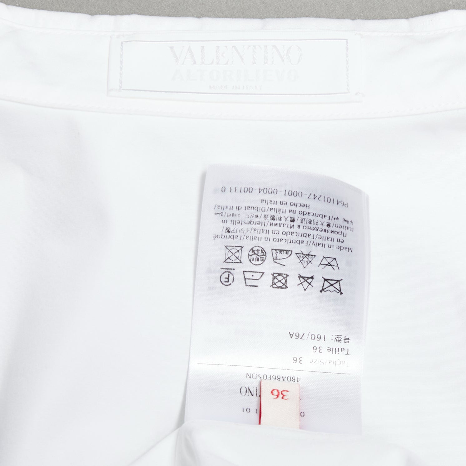 Valentino Floral Bib Shirt - Image 10