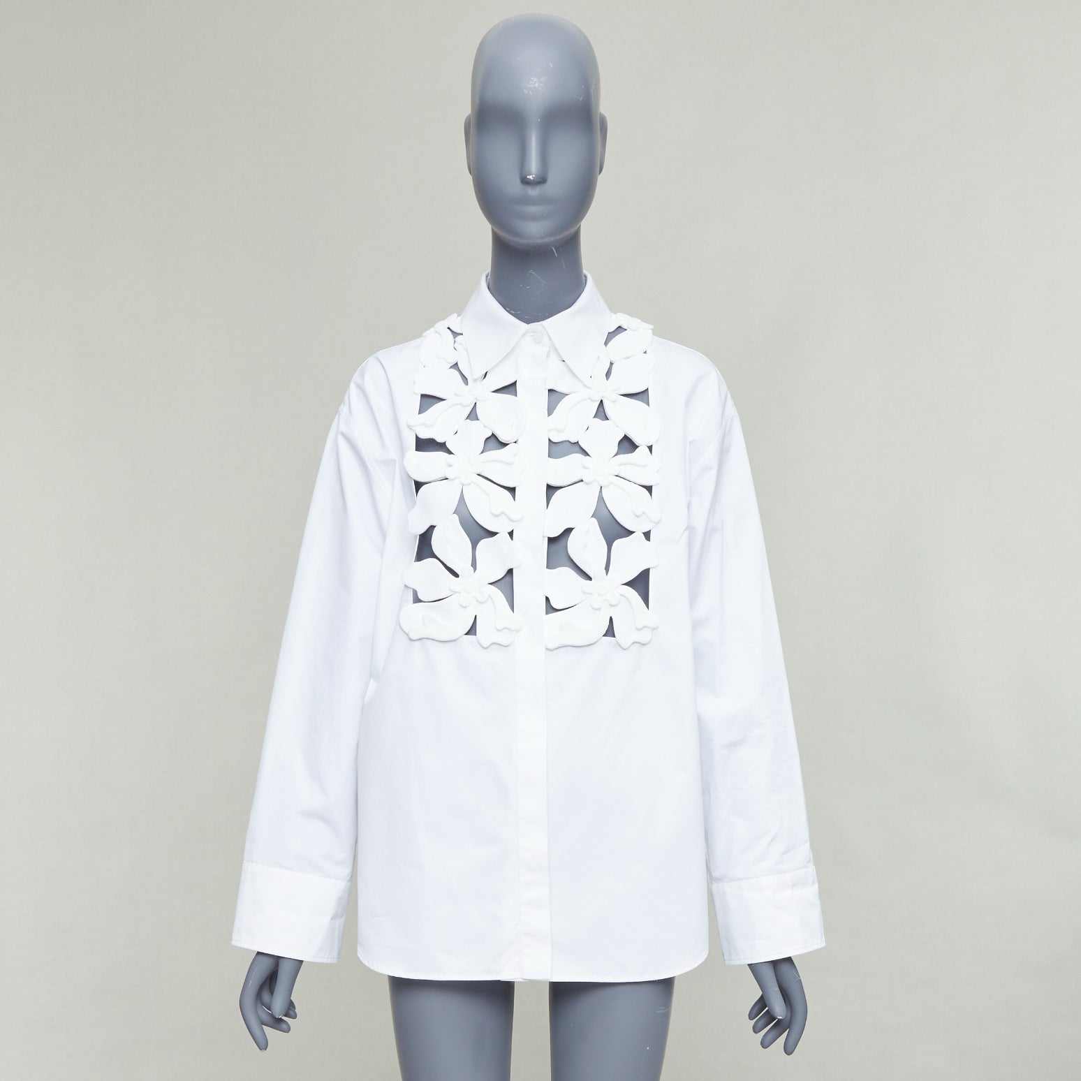 Valentino Floral Bib Shirt - Image 11