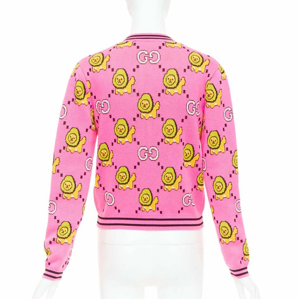 Gucci Kawaii Lion Cardigan - Detail 1