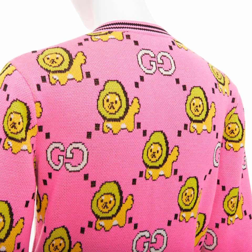 Gucci Kawaii Lion Cardigan - Image 10