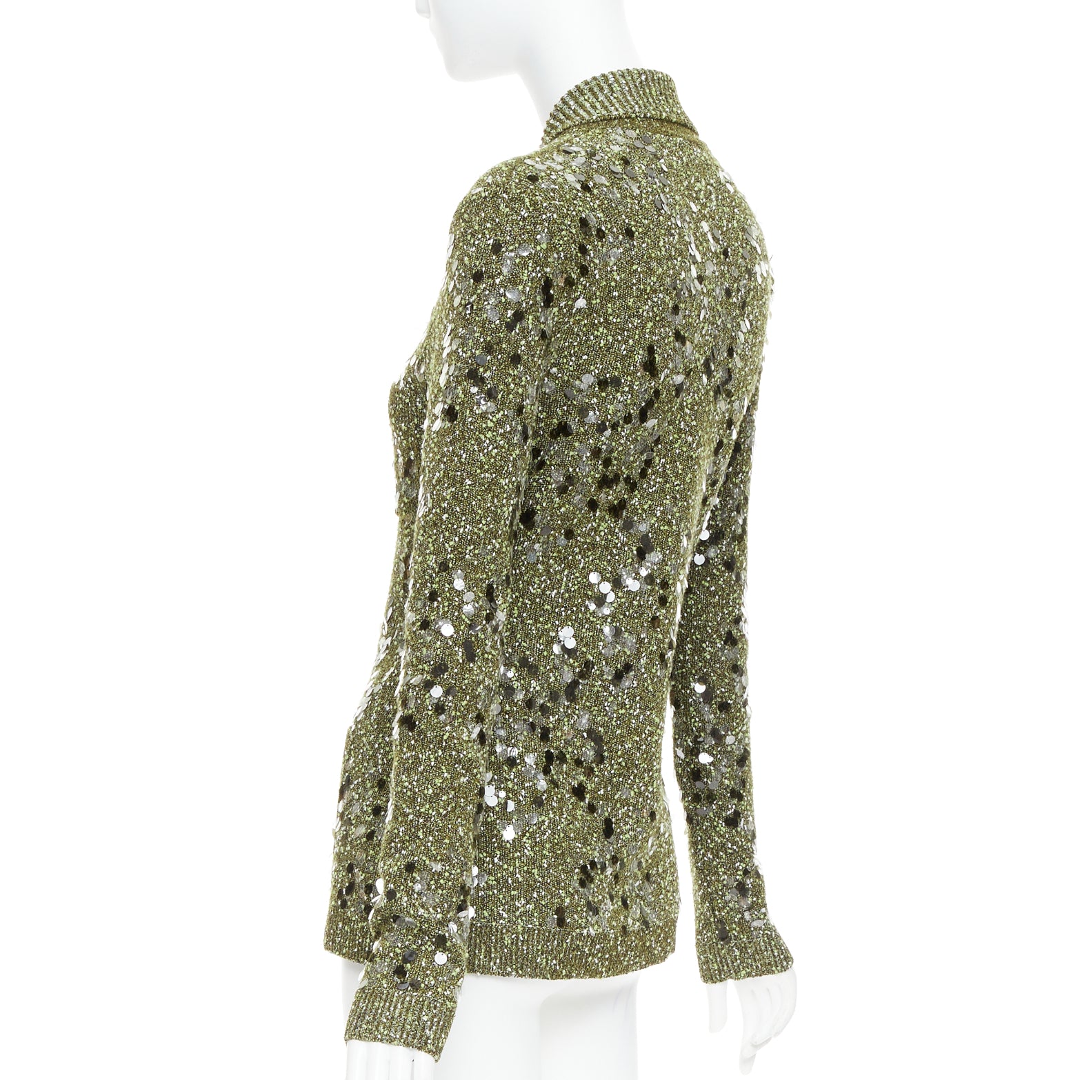 Gucci Pailettes Boucle Cardigan - Detail 2