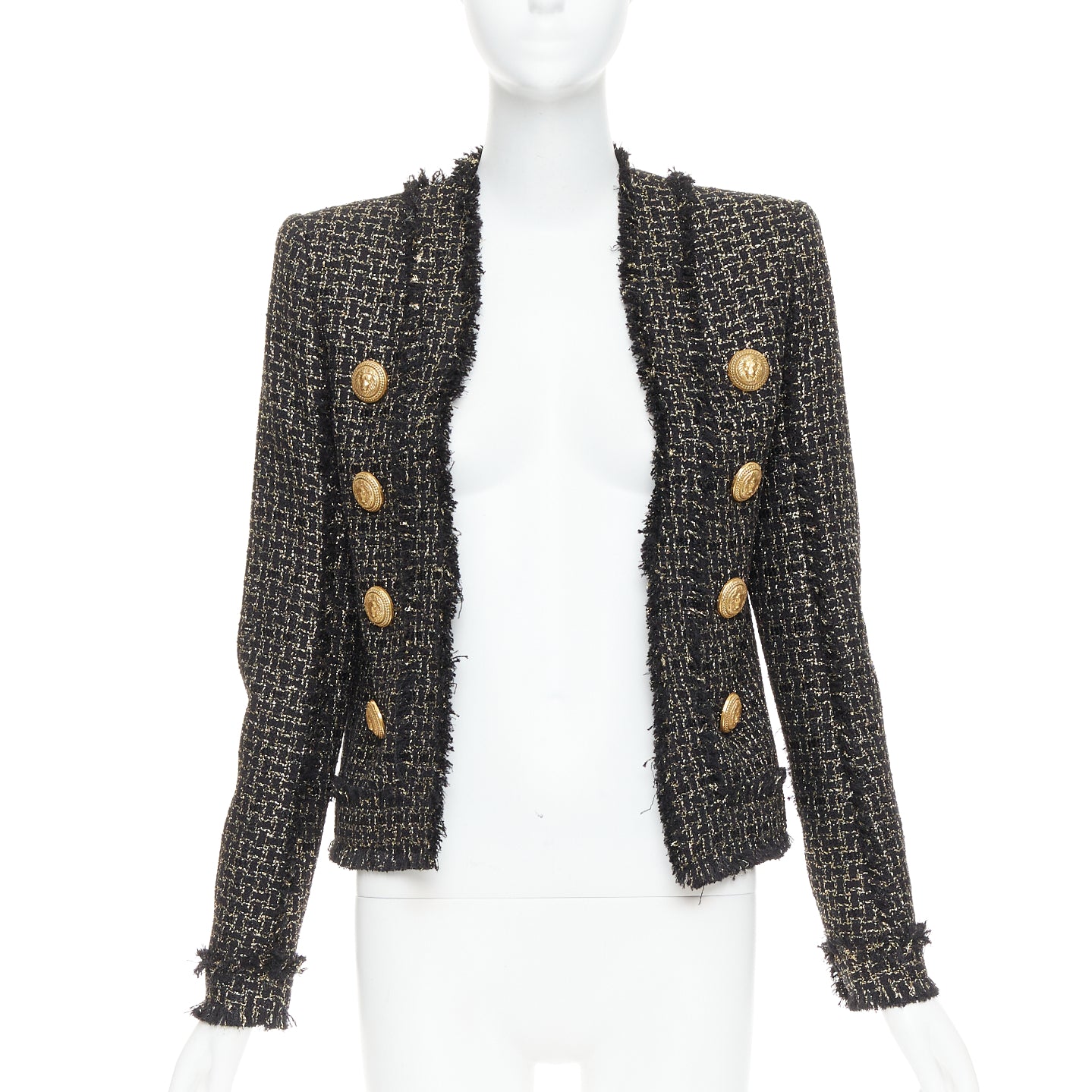 Balmain Gold Tweed Jacket