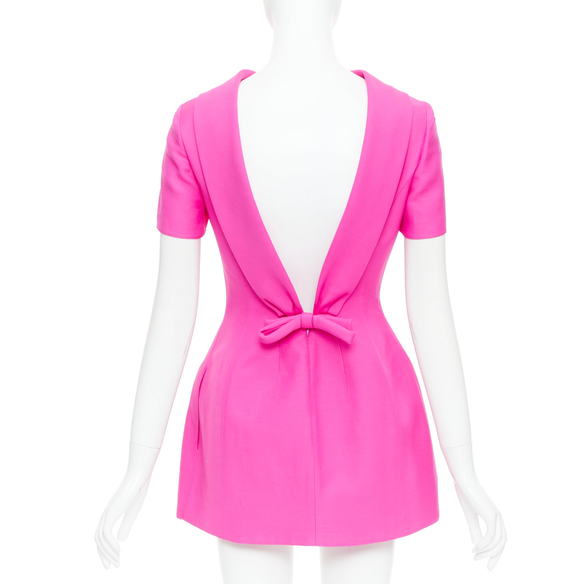 Valentino Pink Bow Dress