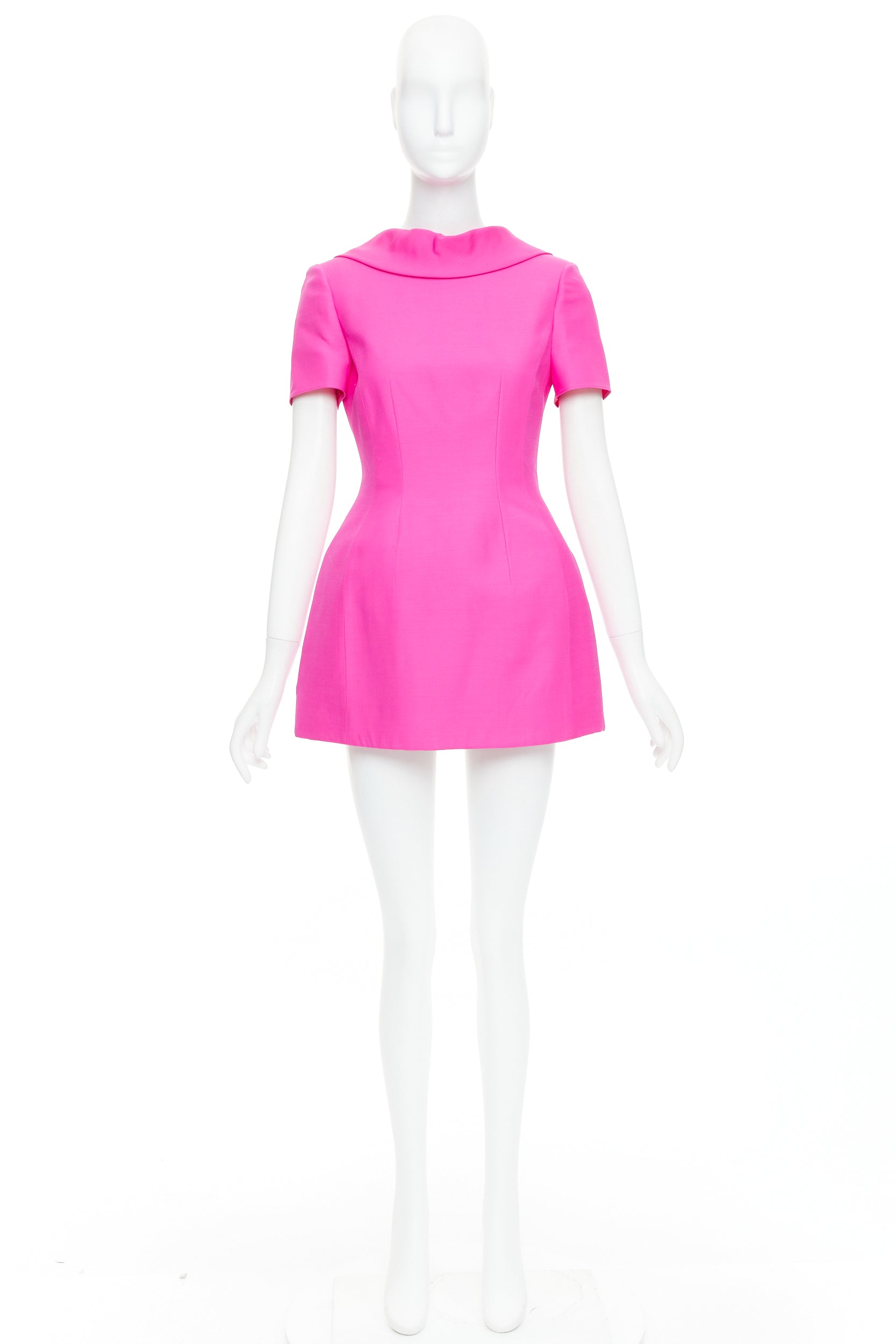 Valentino Pink Bow Dress - Image 11